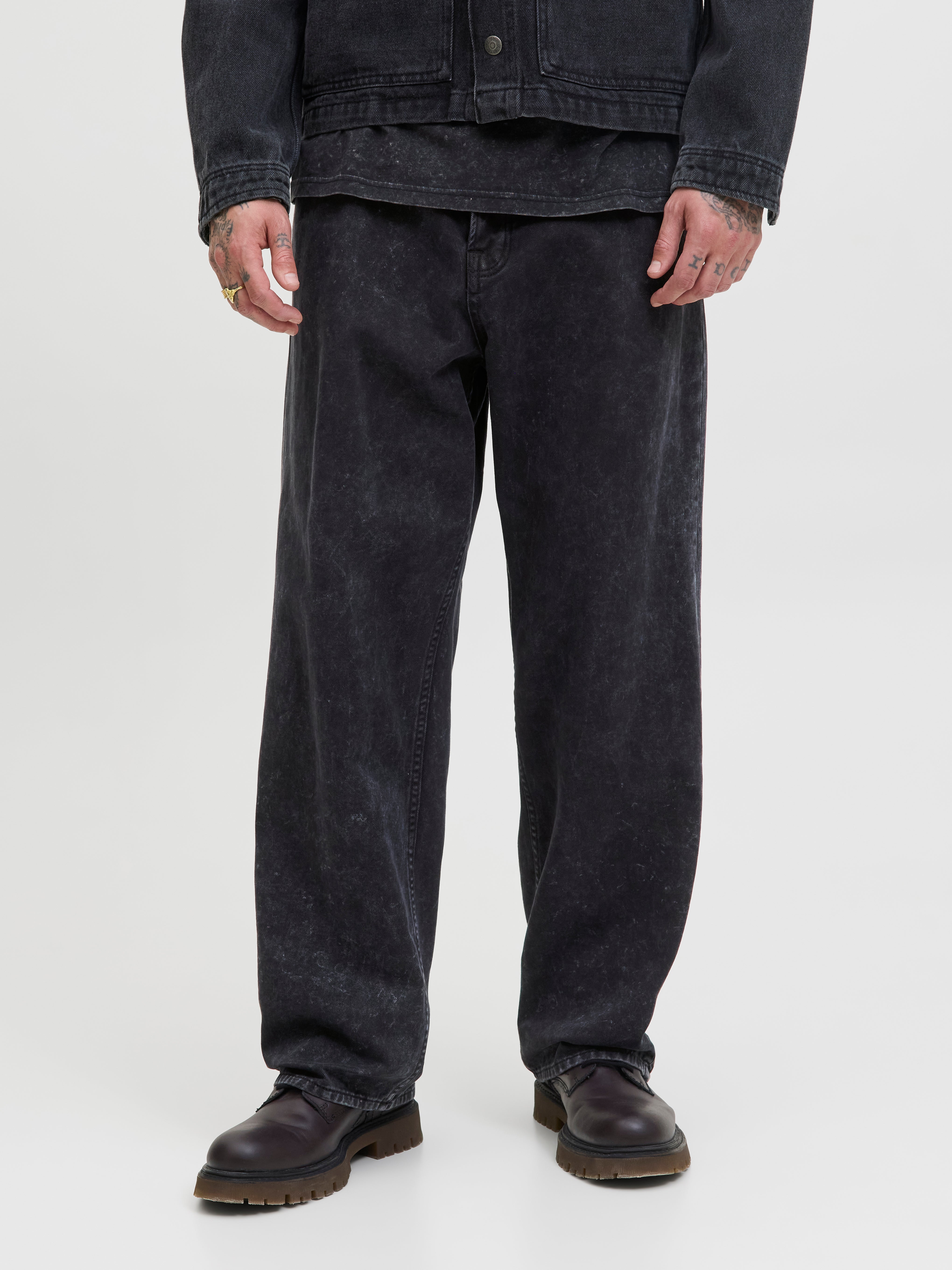 Wide Leg Fit 5 Pockets Pants | Jack & Jones