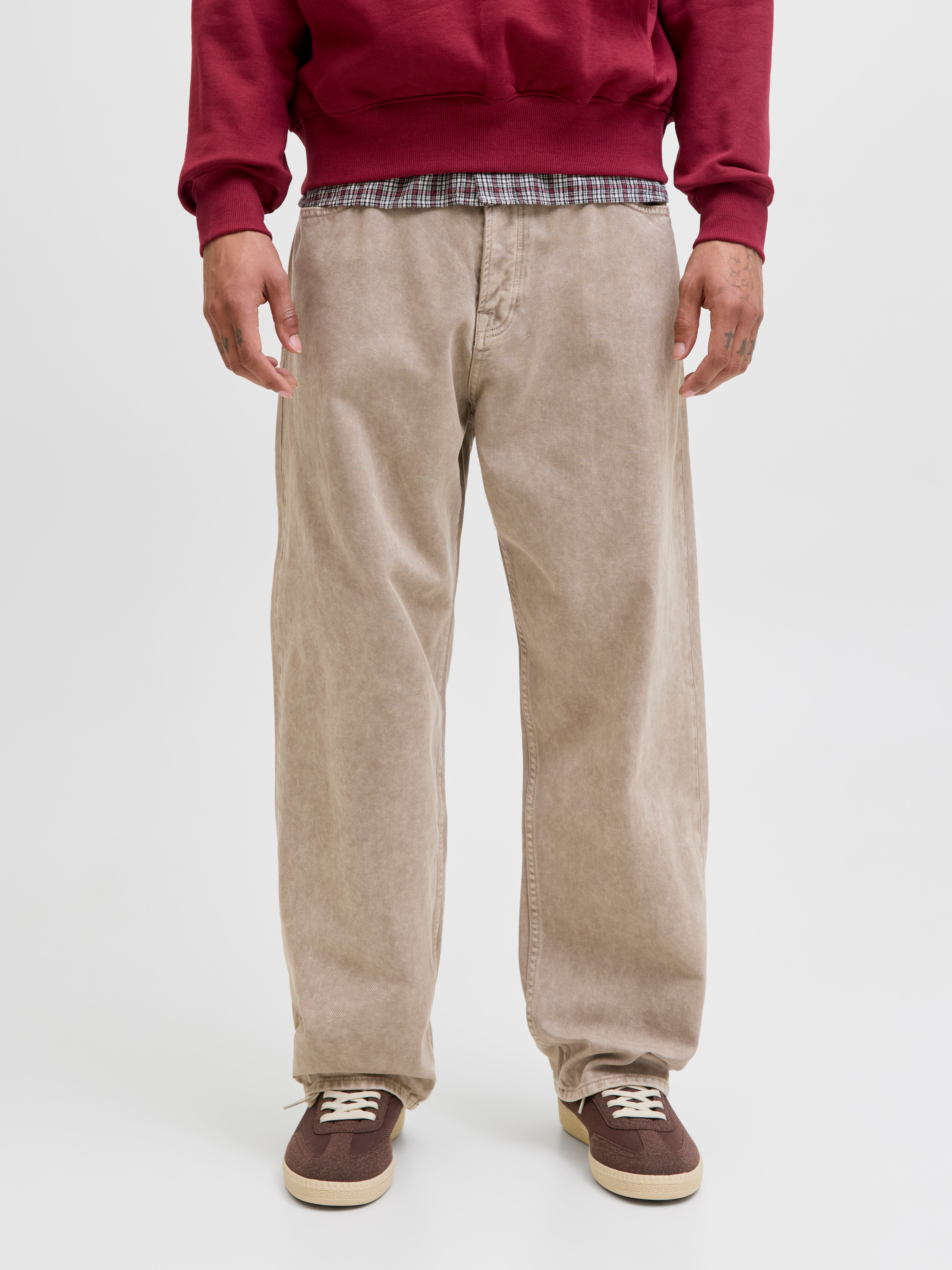Wide Leg Fit 5 Pockets Pants | Jack & Jones