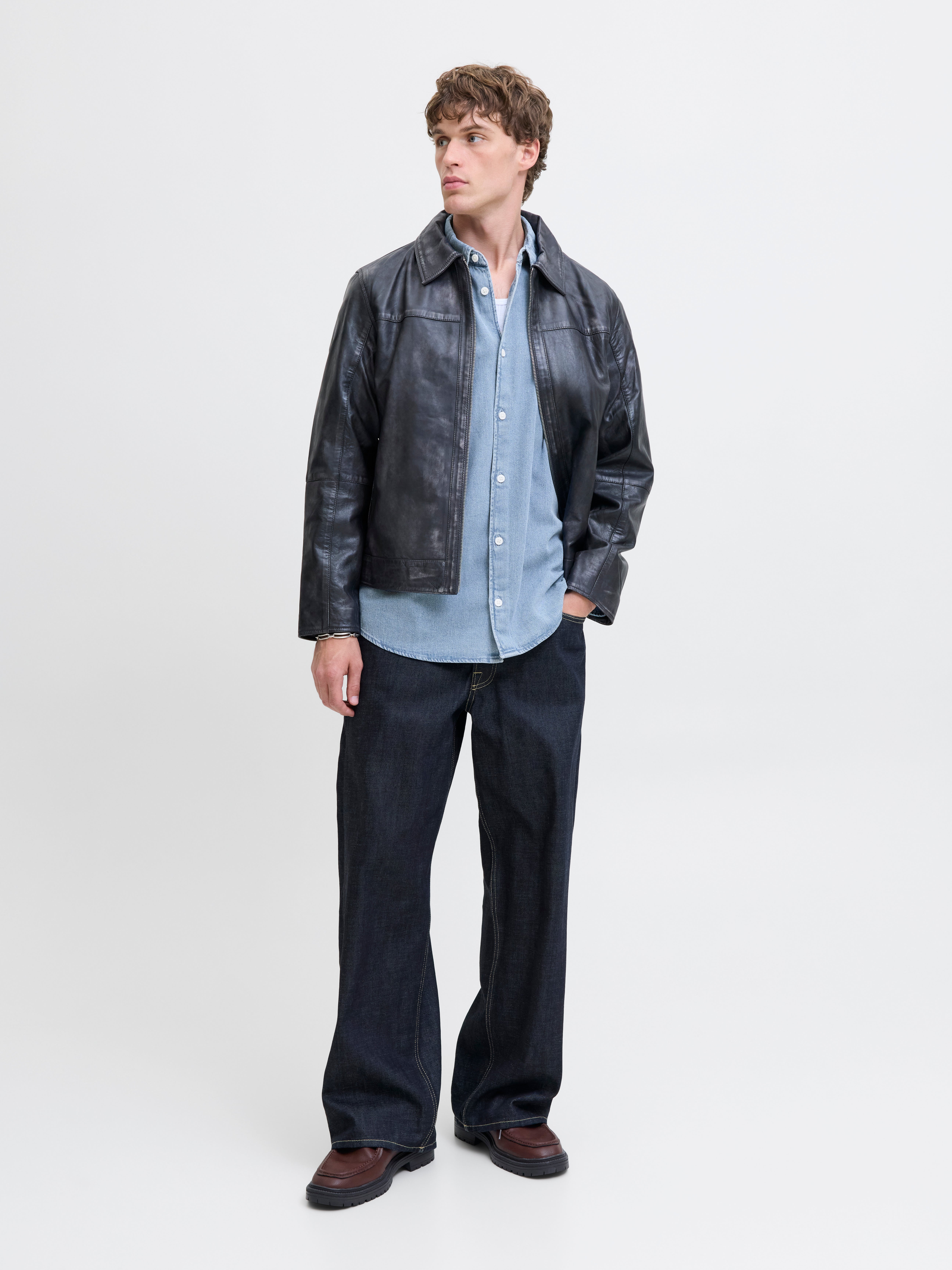 Chemise en denim Coupe ample | Jack & Jones®