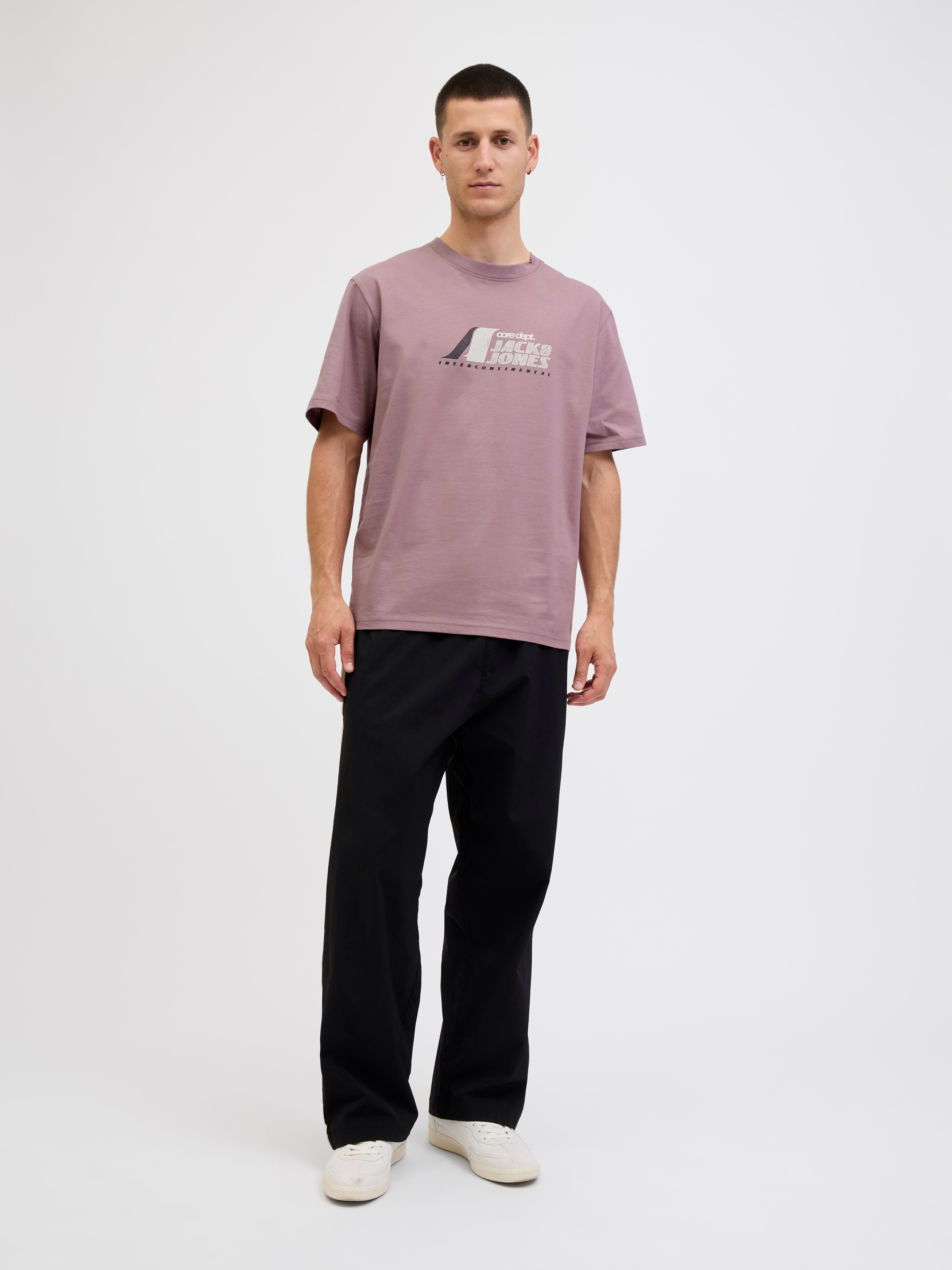 Relaxed Fit T-Shirt | Medium Purple | Jack & Jones®