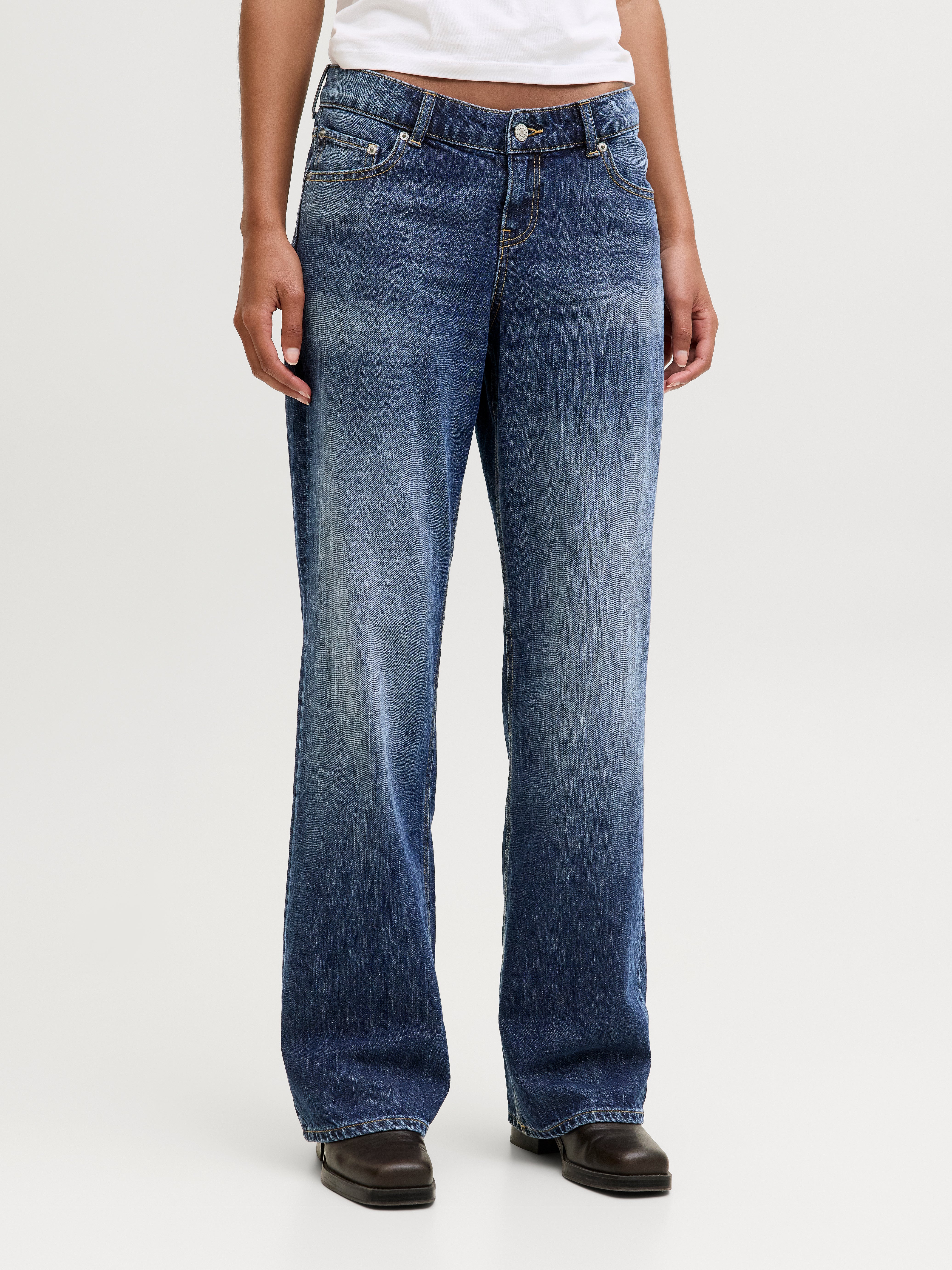 Jean à taille basse et jambe ample PALERMO | Jack & Jones®