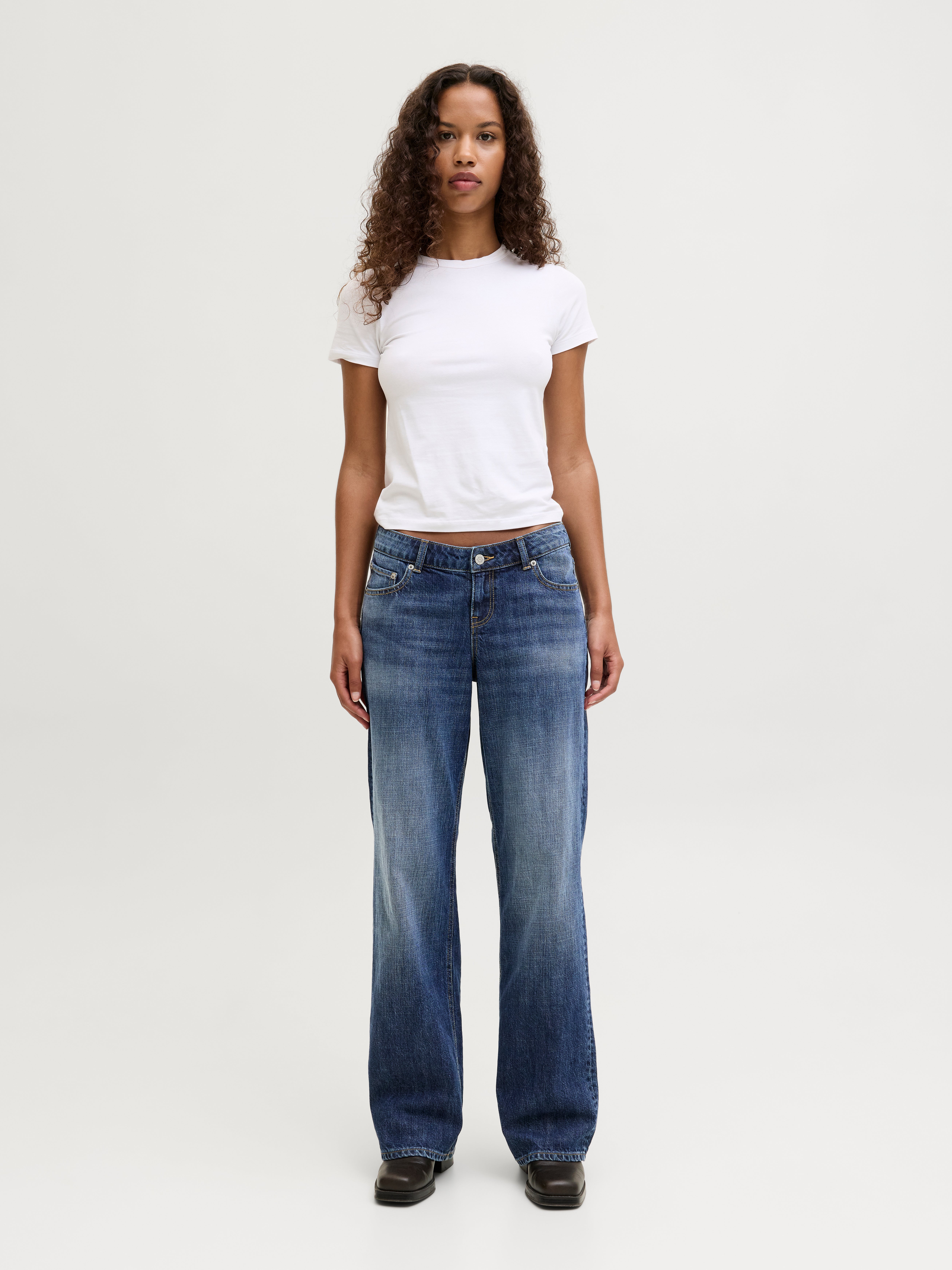 Jean à taille basse et jambe ample PALERMO | Jack & Jones®