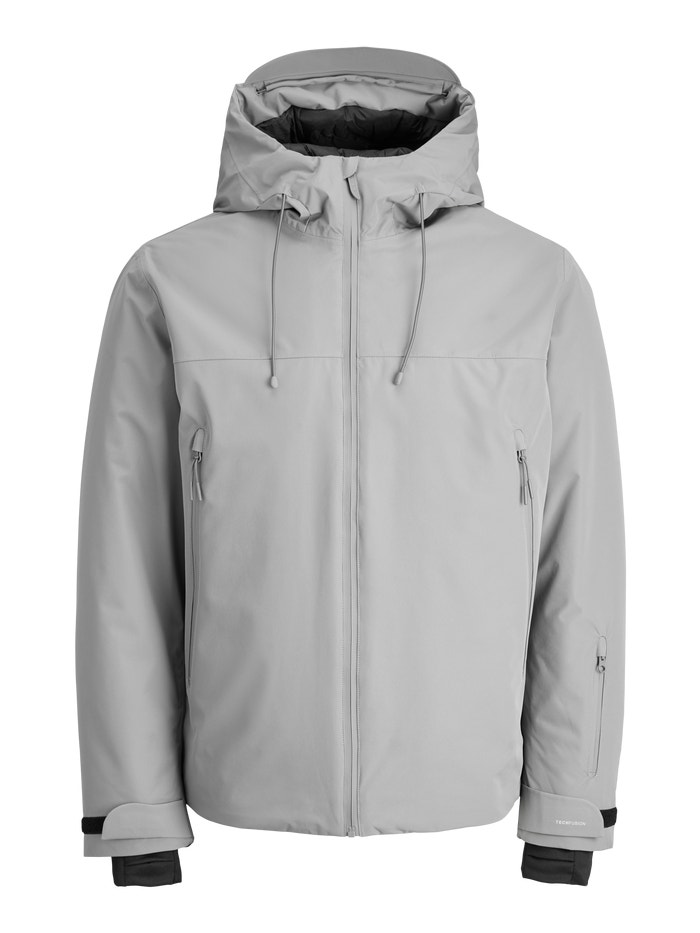 Adjustable hood Jacket | Medium Grey | Jack & Jones® Adjustable hood Jacket | Medium Grey | Jack & Jones®