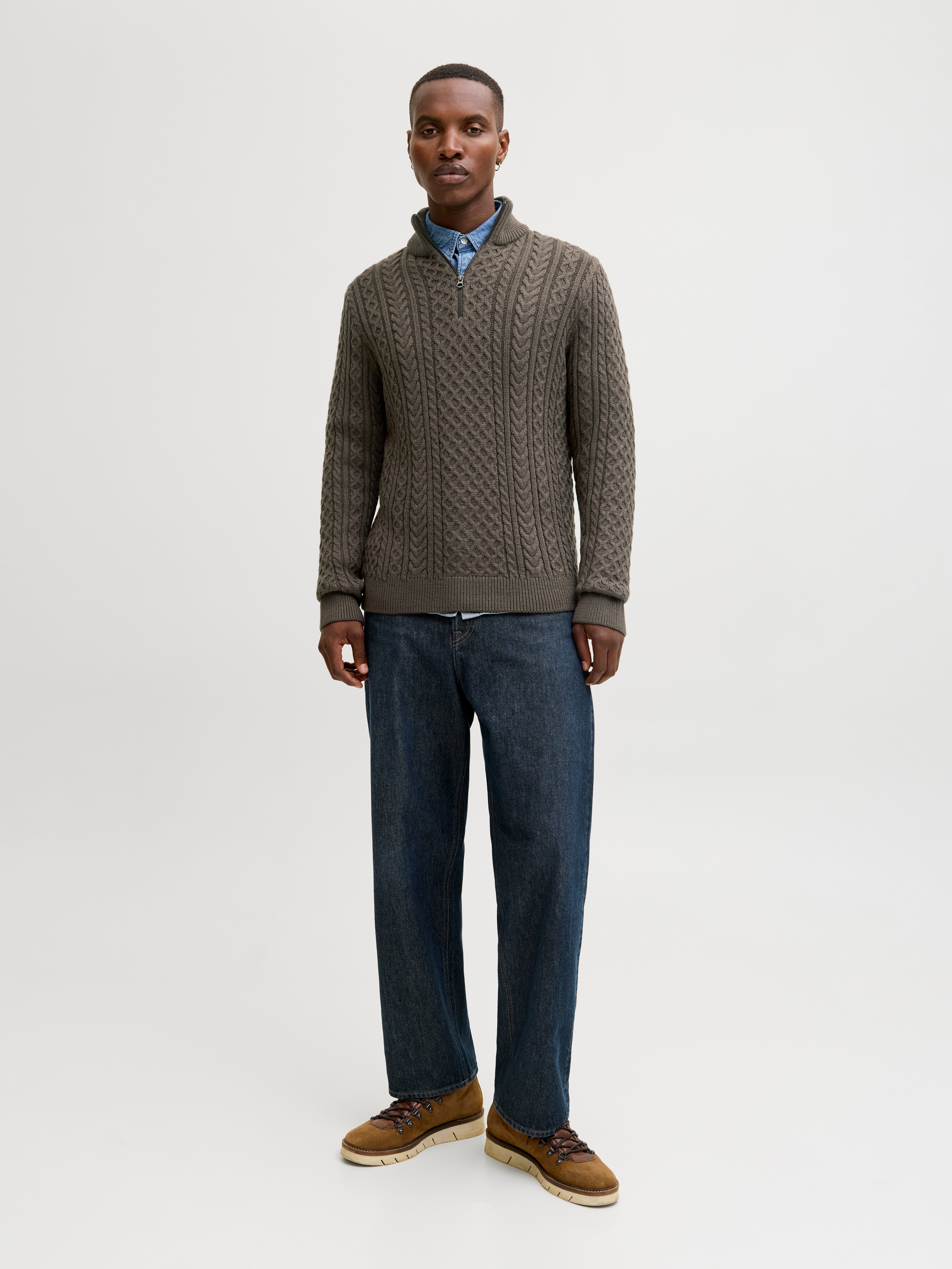 Chandail en tricot Coupe régulière | Jack & Jones