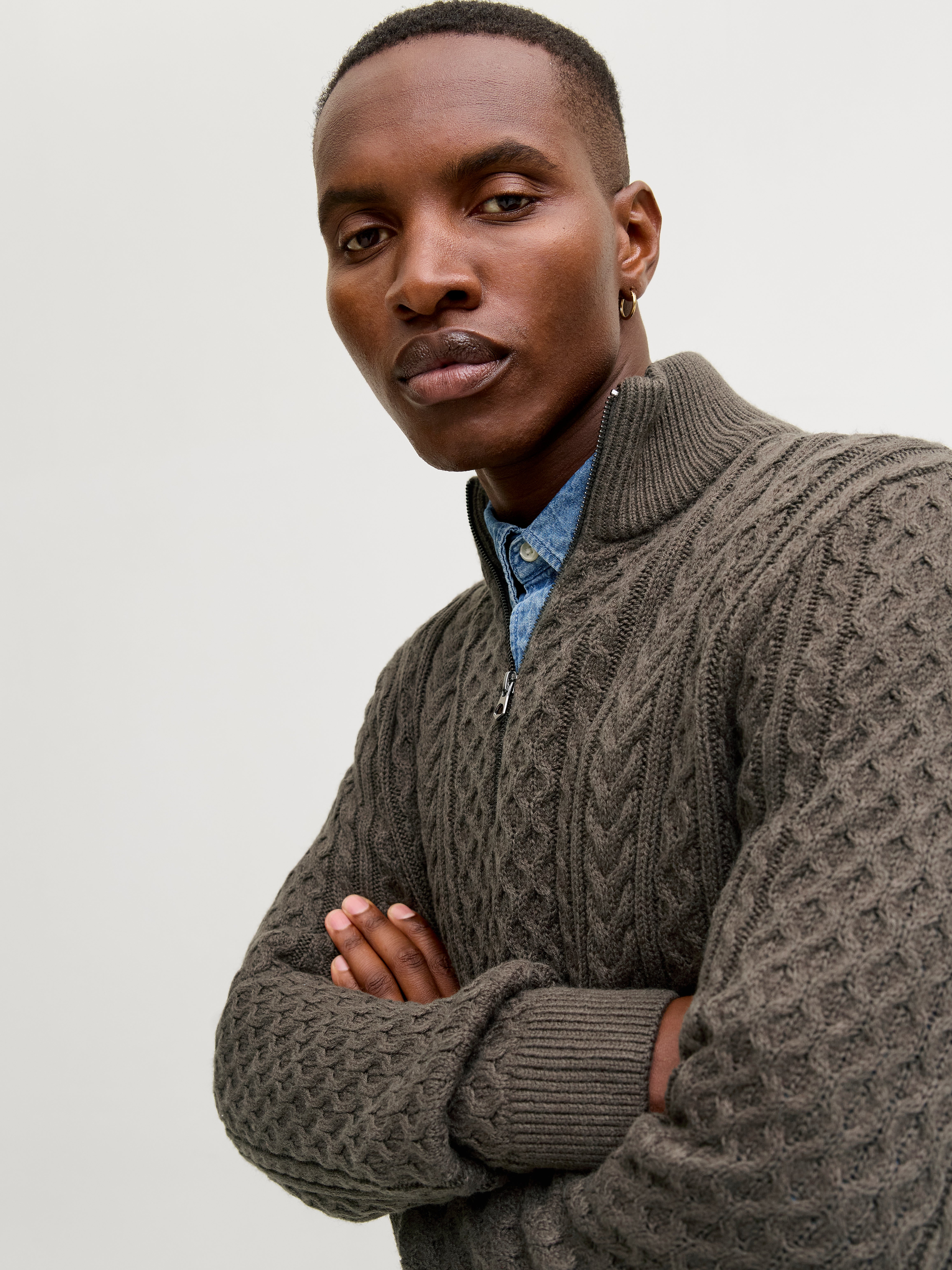 Chandail en tricot Coupe régulière | Jack & Jones