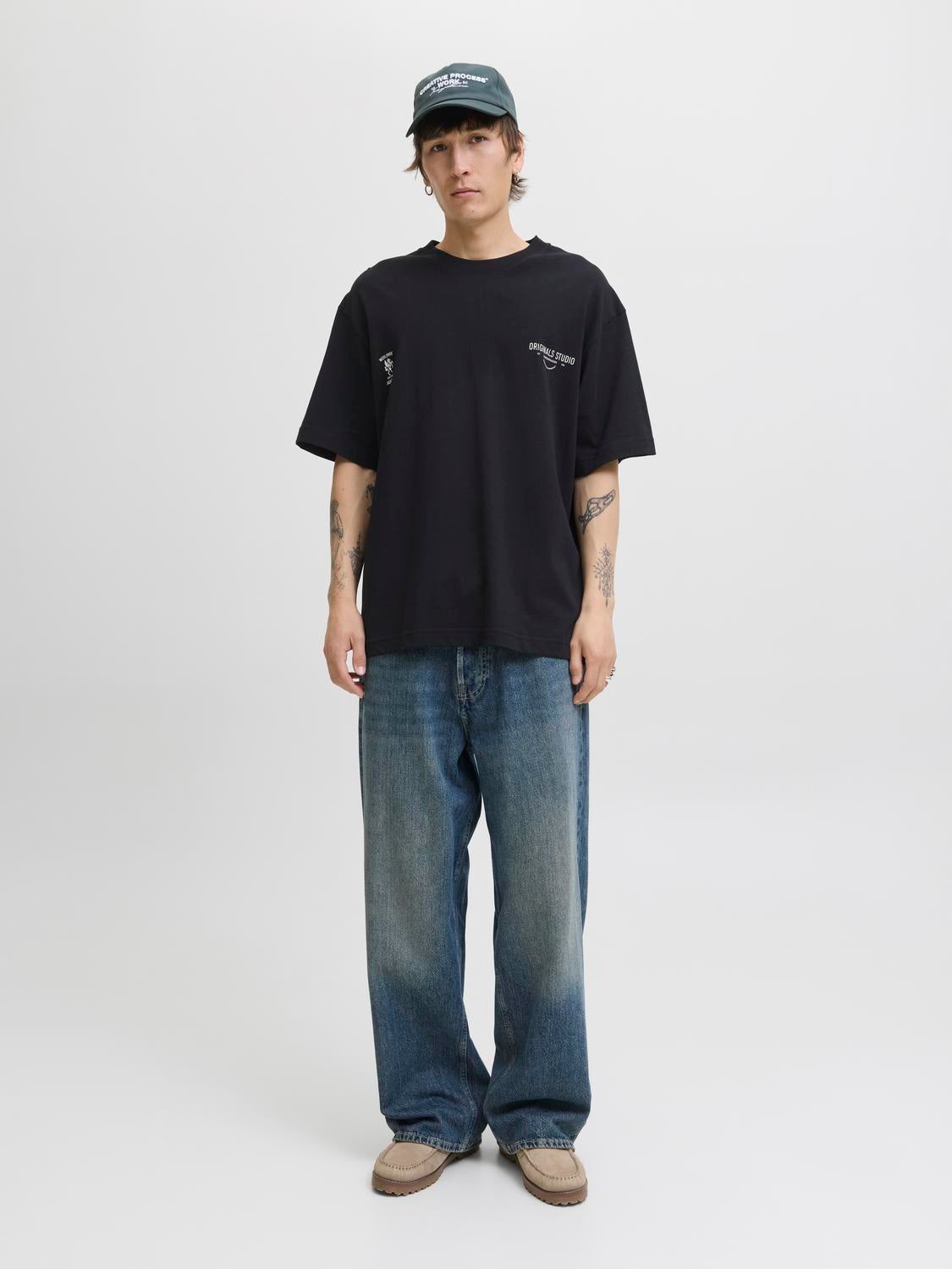 Oversized Fit Crew neck T-Shirt | Jack & Jones