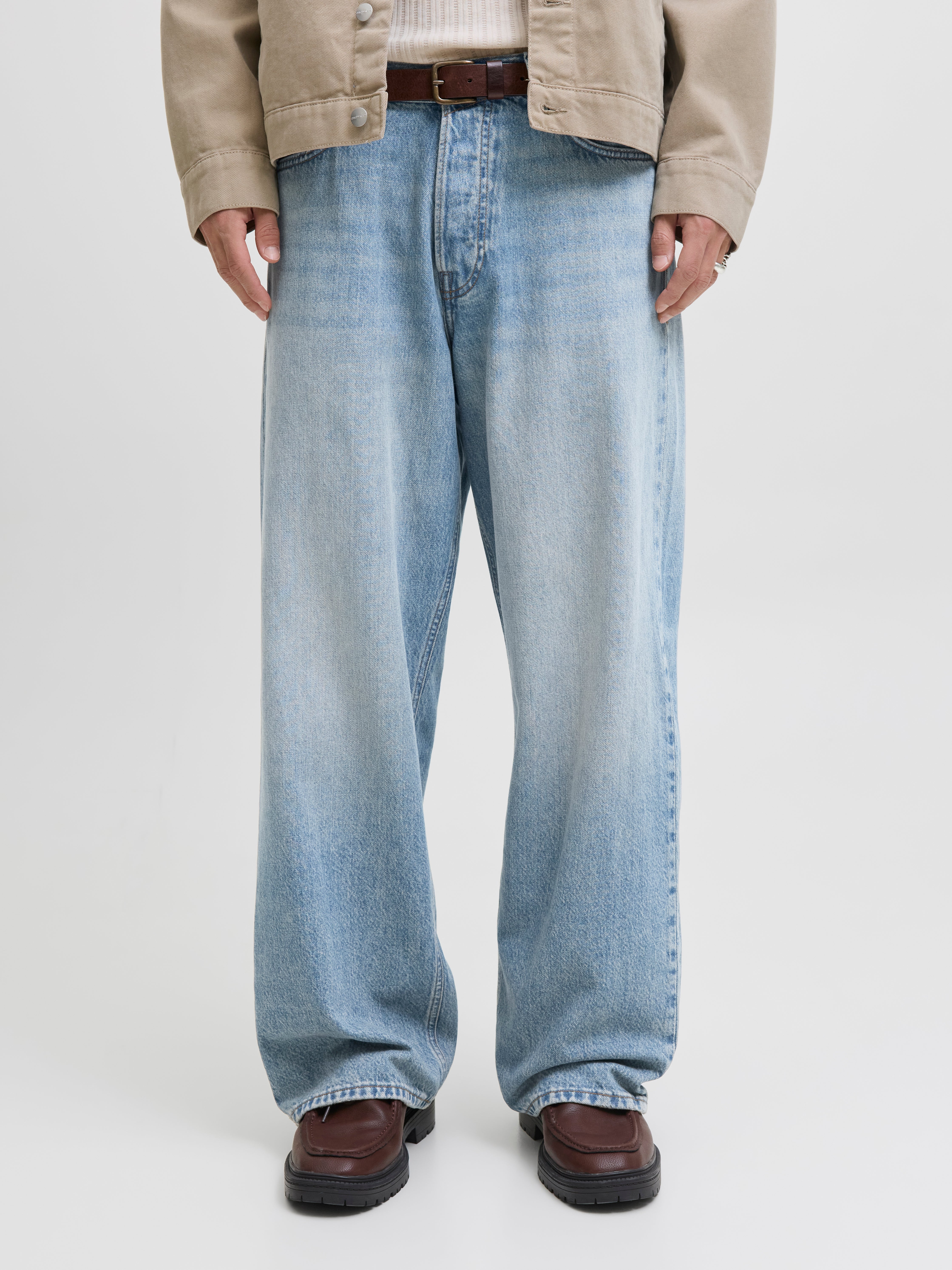 Dave 582 Wide Leg Fit Jeans | Jack & Jones