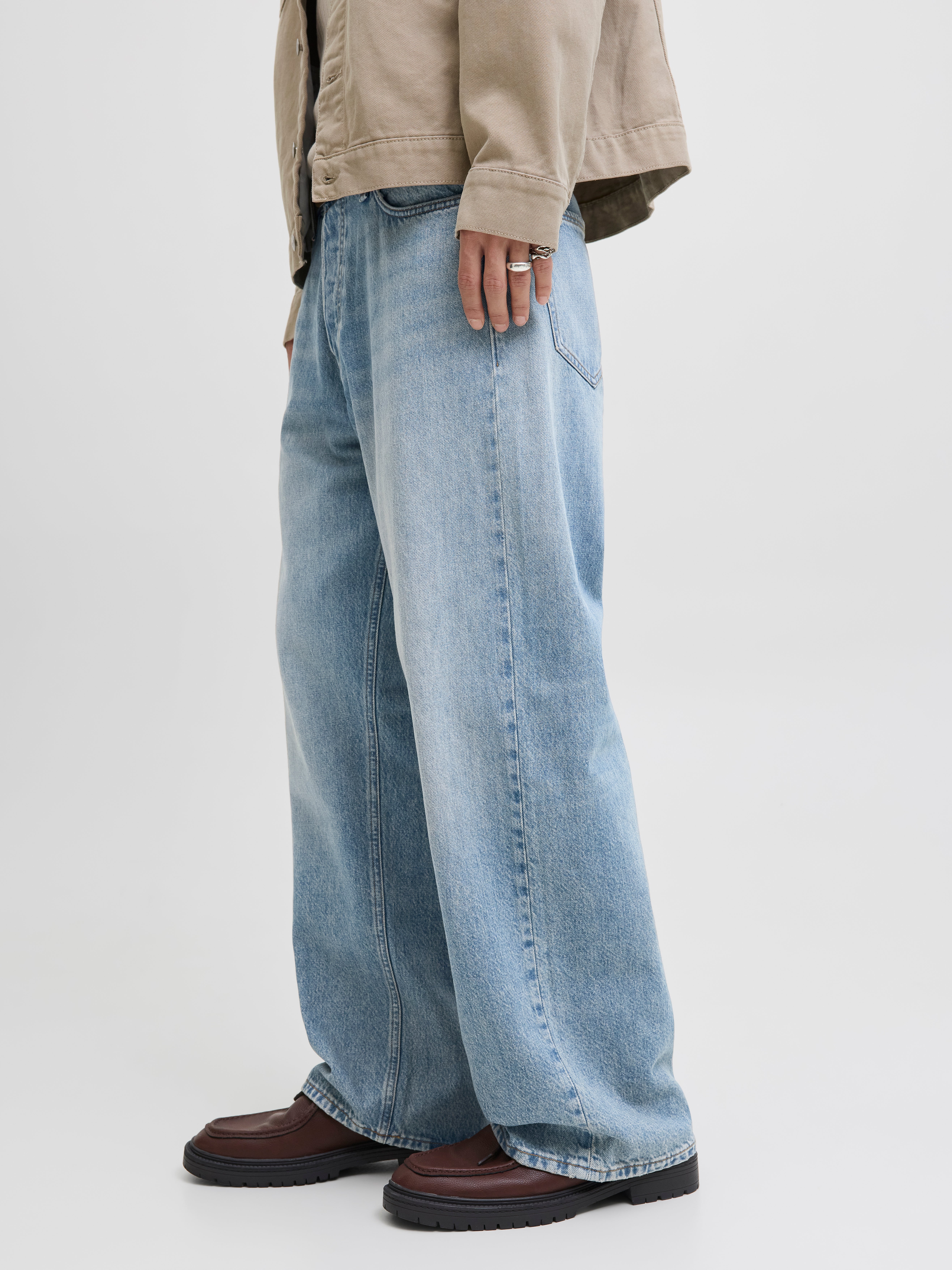 Dave 582 Wide Leg Fit Jeans | Jack & Jones