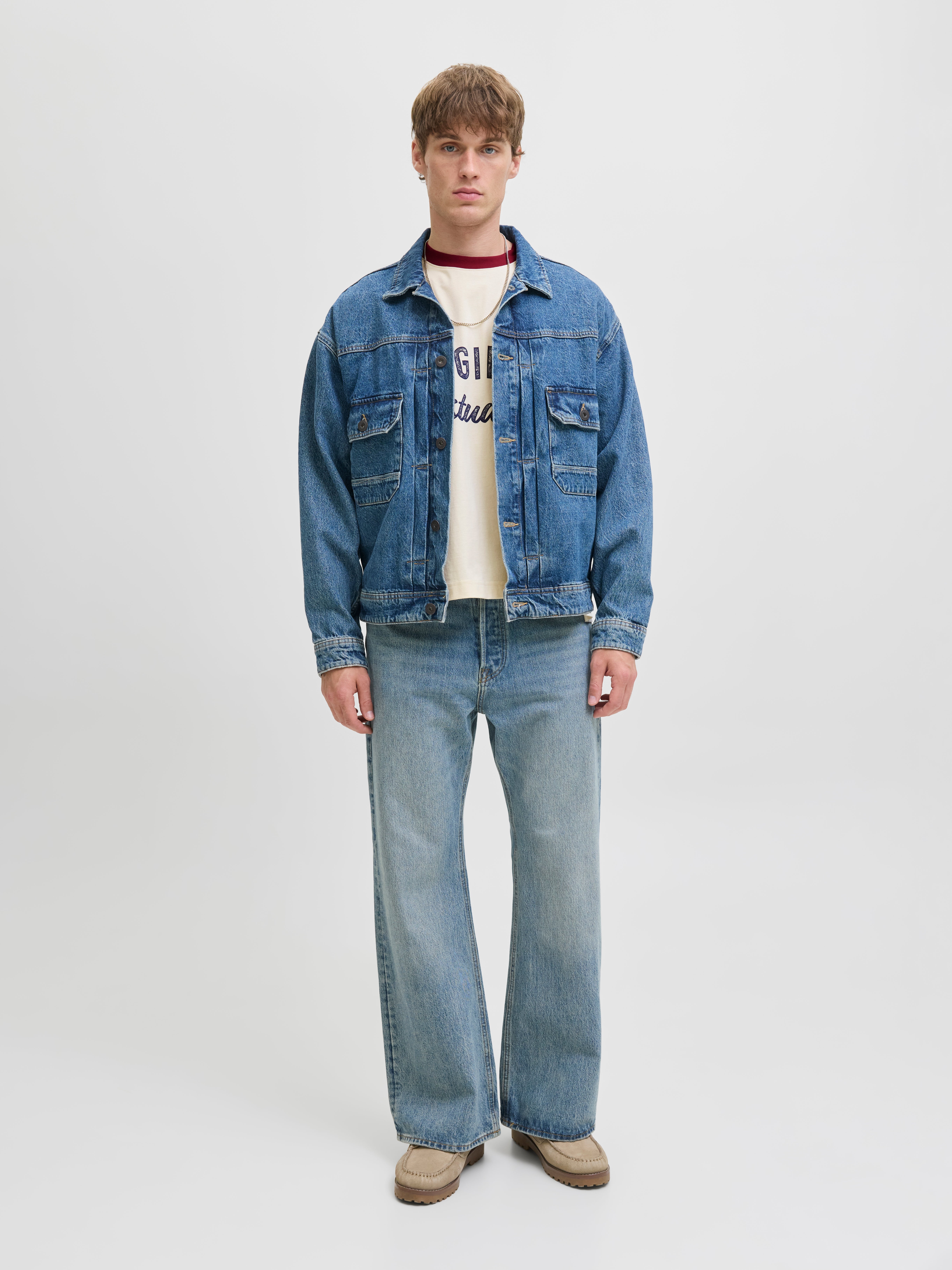 Oversize Cropped Fit T-Shirt | Jack & Jones