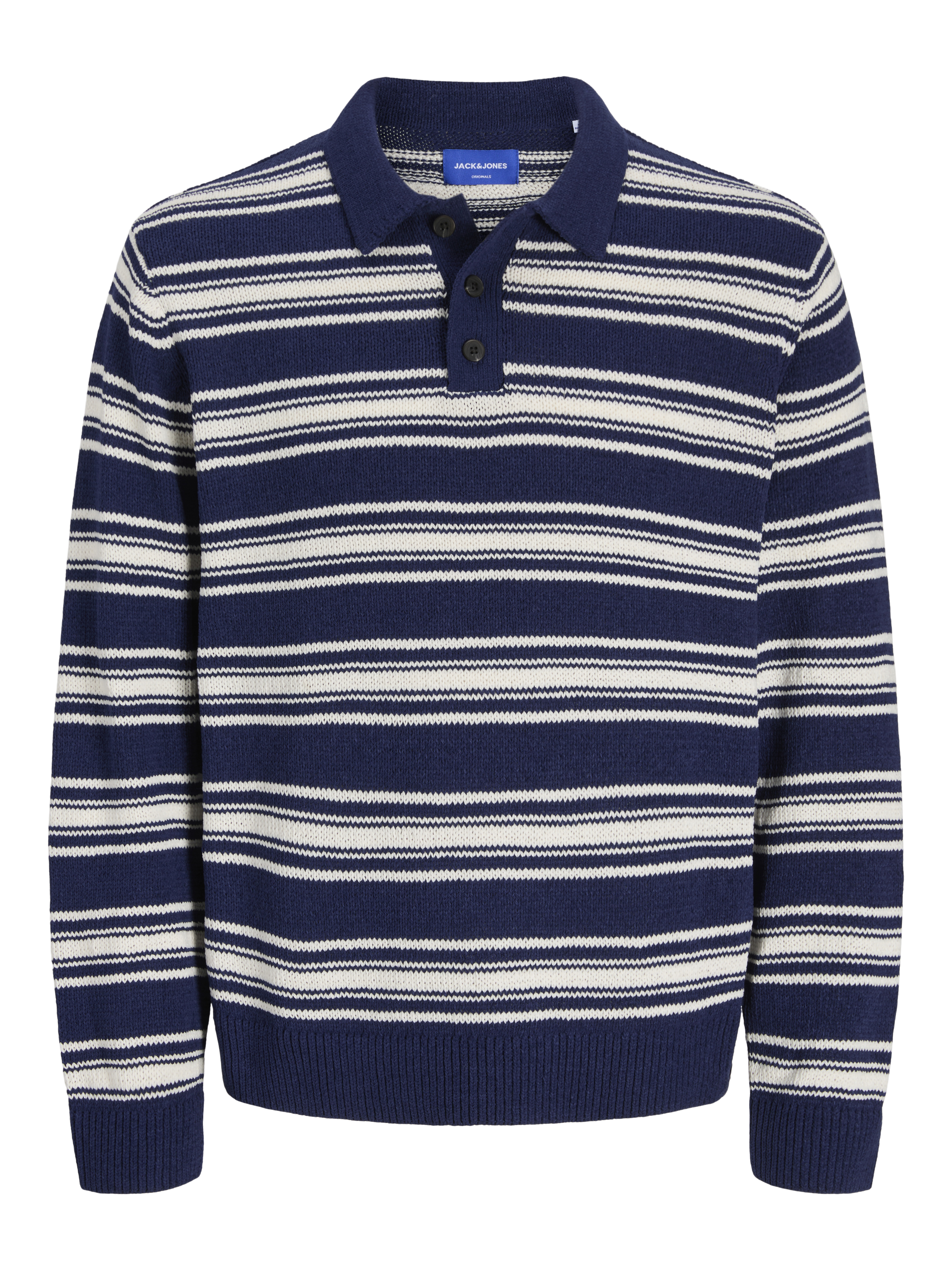 Relaxed Fit Knitted Polo-Shirt | Jack & Jones