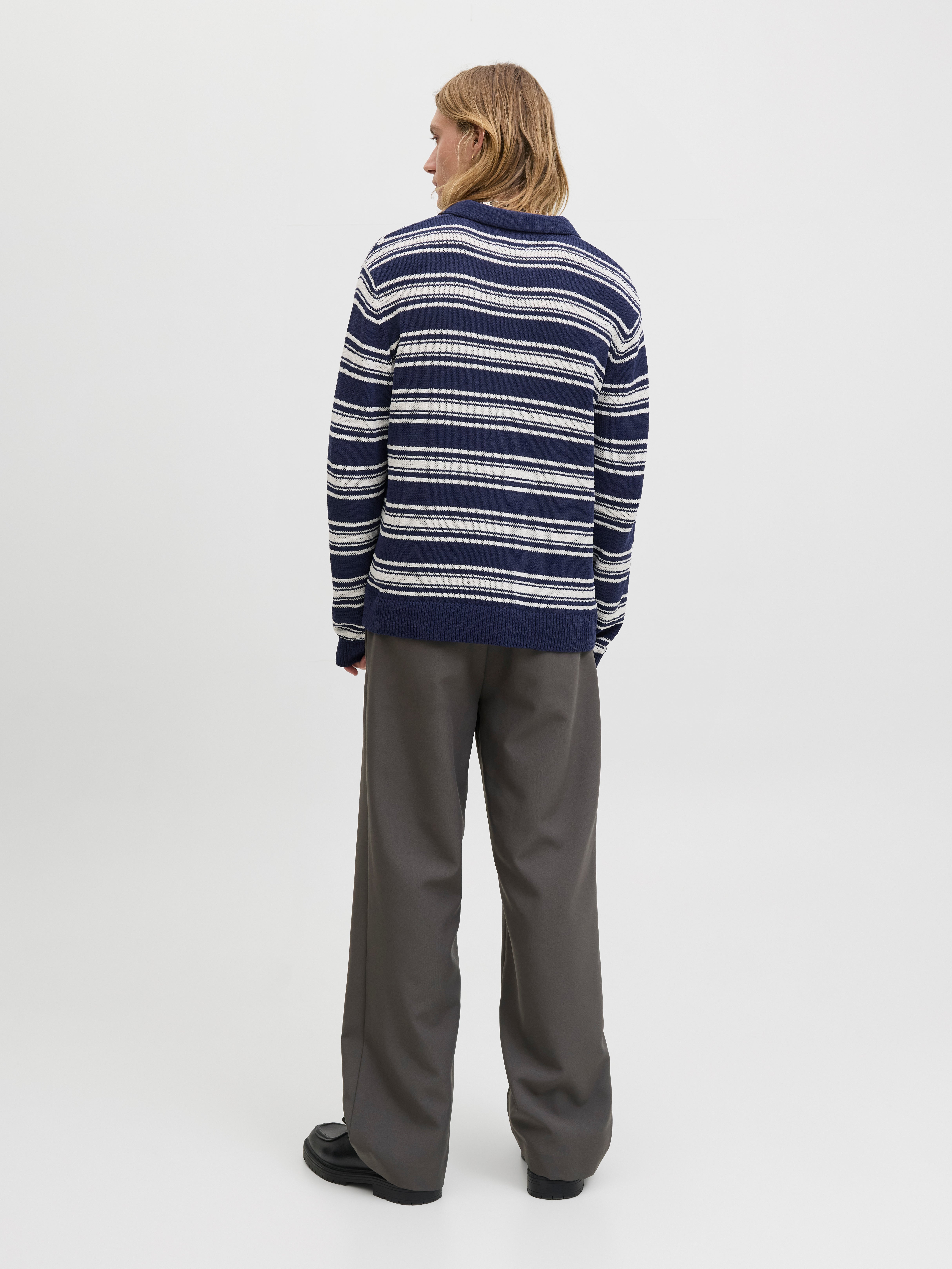 Relaxed Fit Knitted Polo-Shirt | Jack & Jones