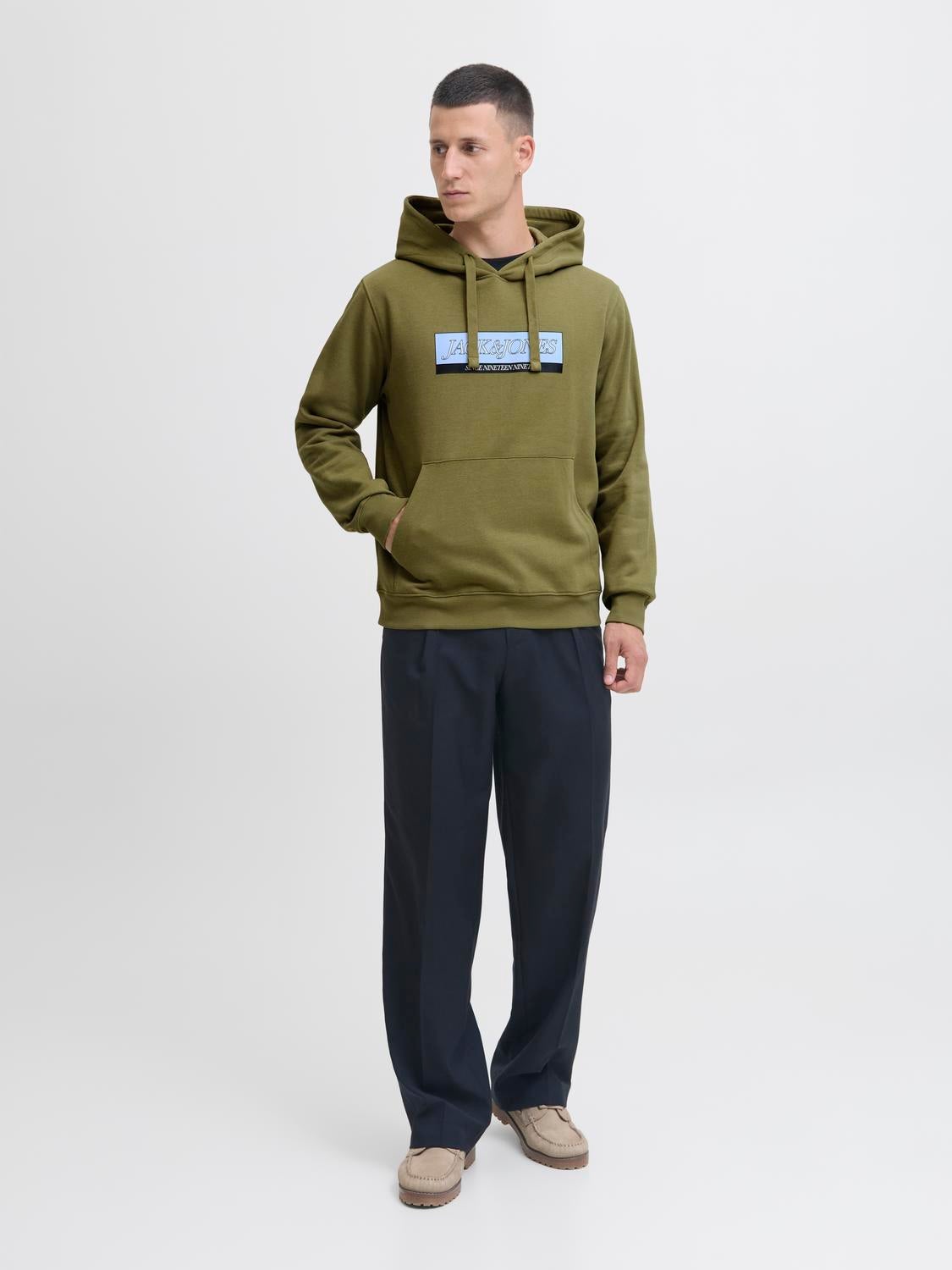 Oversize Cropped Fit Sweatshirt | Jack & Jones