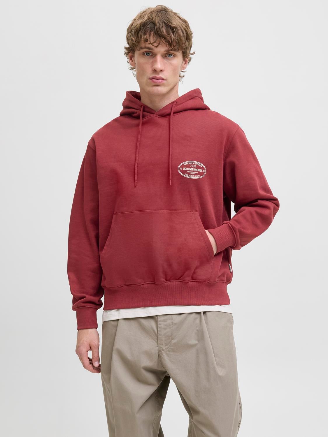 Loose Fit Hoodie | Jack & Jones