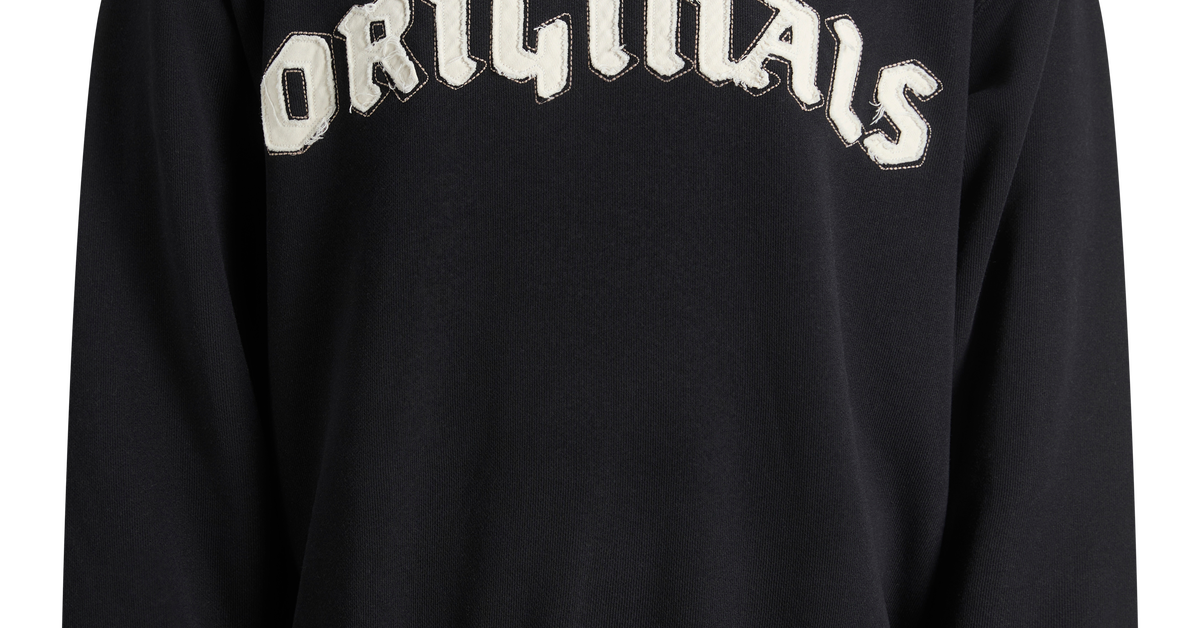 Oversize Fit Sweatshirt | Black | Jack & Jones®