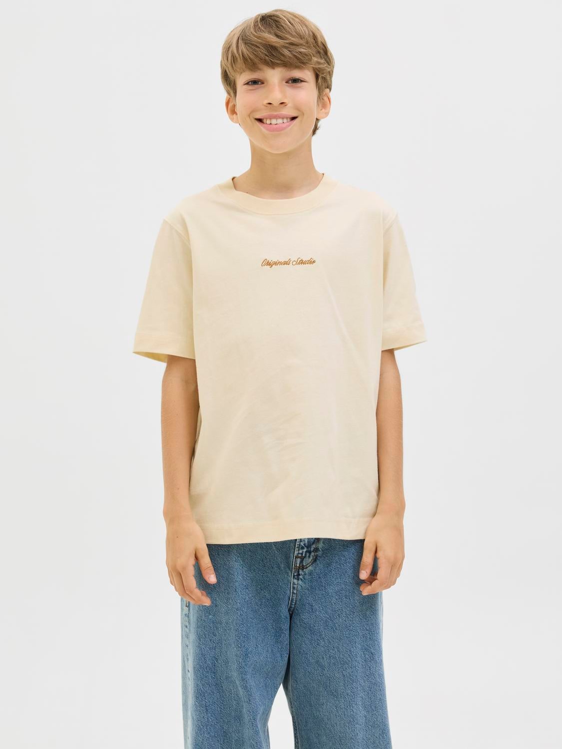 Relaxed Fit Crew neck Junior T-Shirt | Jack & Jones