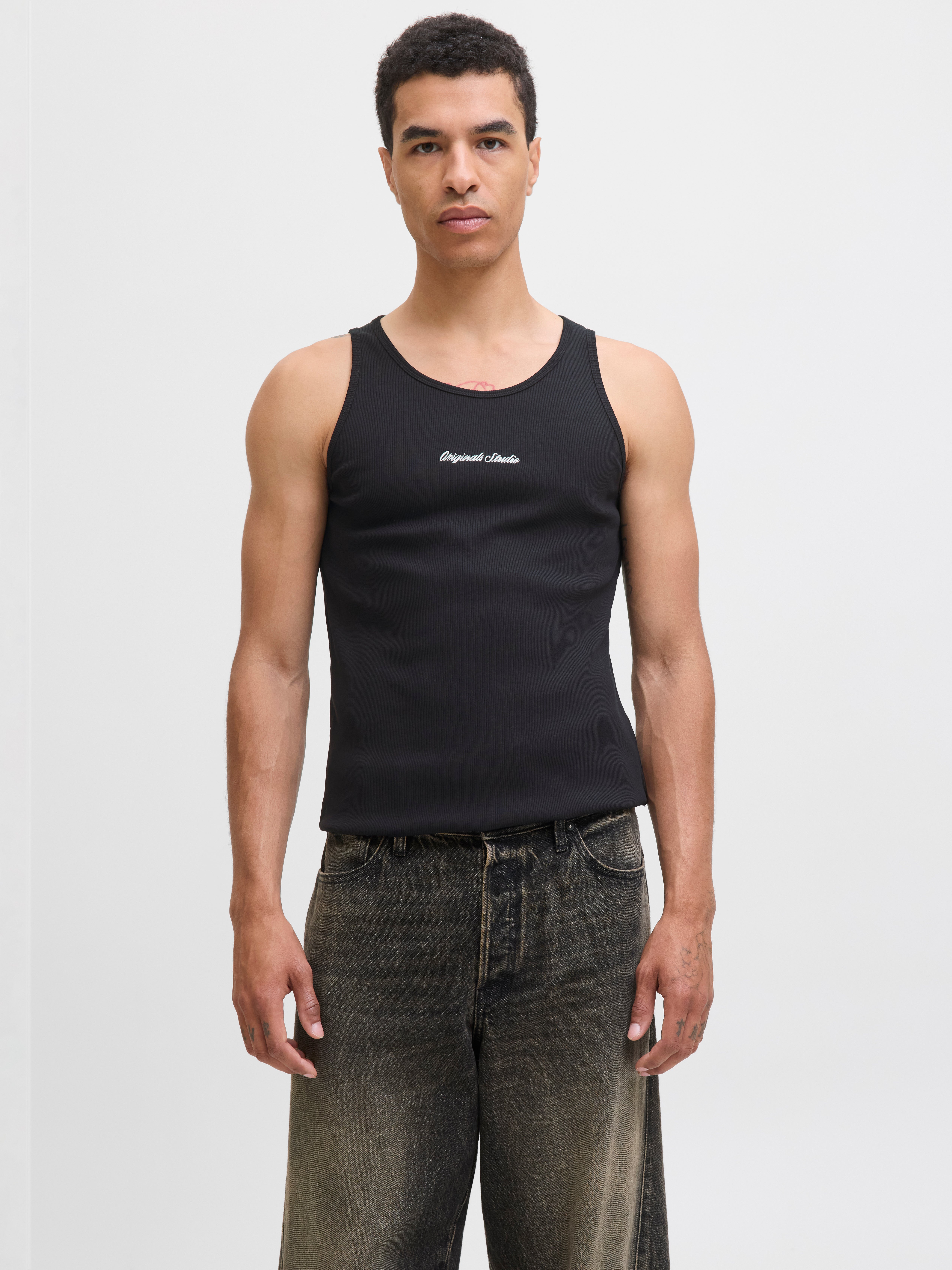 Rib Fit Tank Top | Jack & Jones