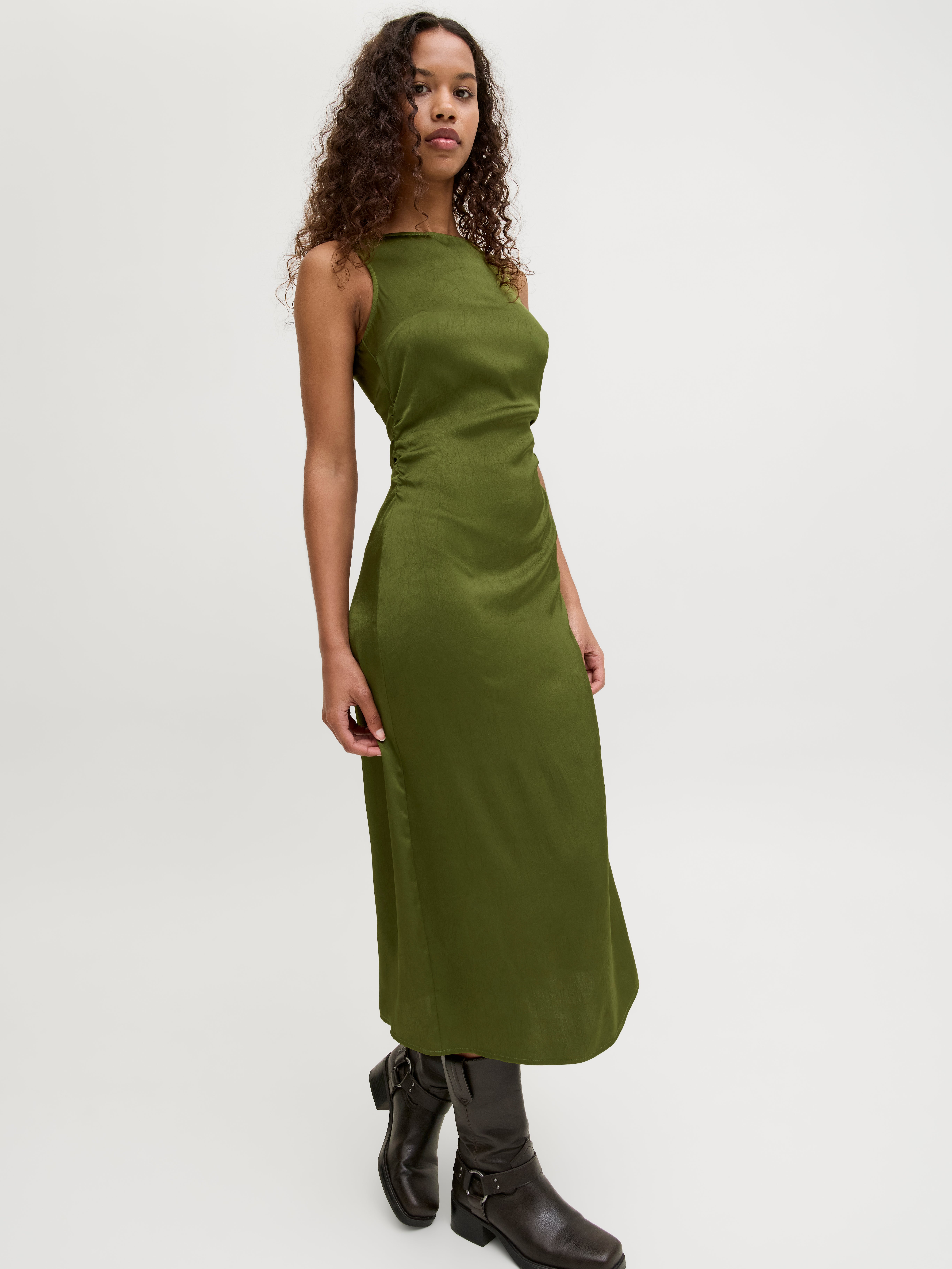 Tight Fit V-Neck Long dress | Jack & Jones