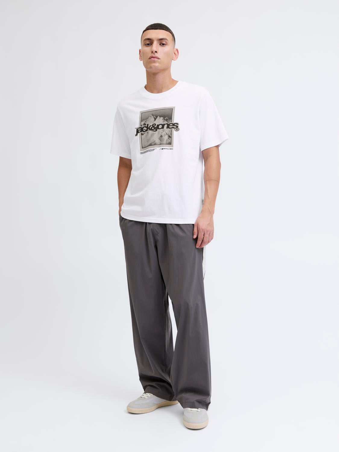 Regular Fit T-Shirt | White | Jack & Jones®