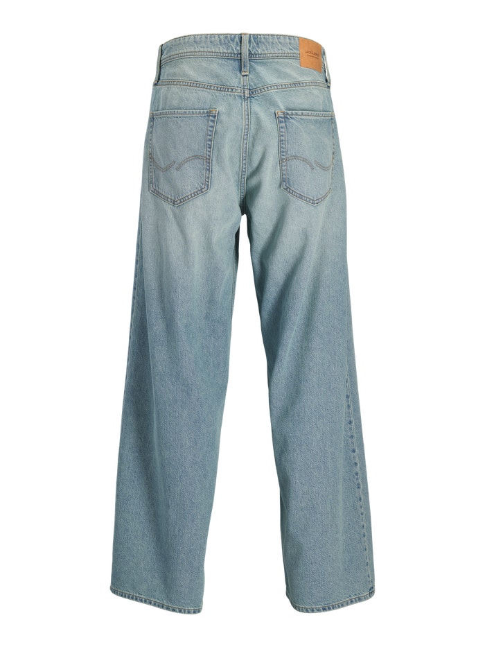 Dave 082 Wide Leg Fit Jeans | Medium Blue | Jack & Jones® Dave 082 Wide Leg Fit Jeans | Medium Blue | Jack & Jones®