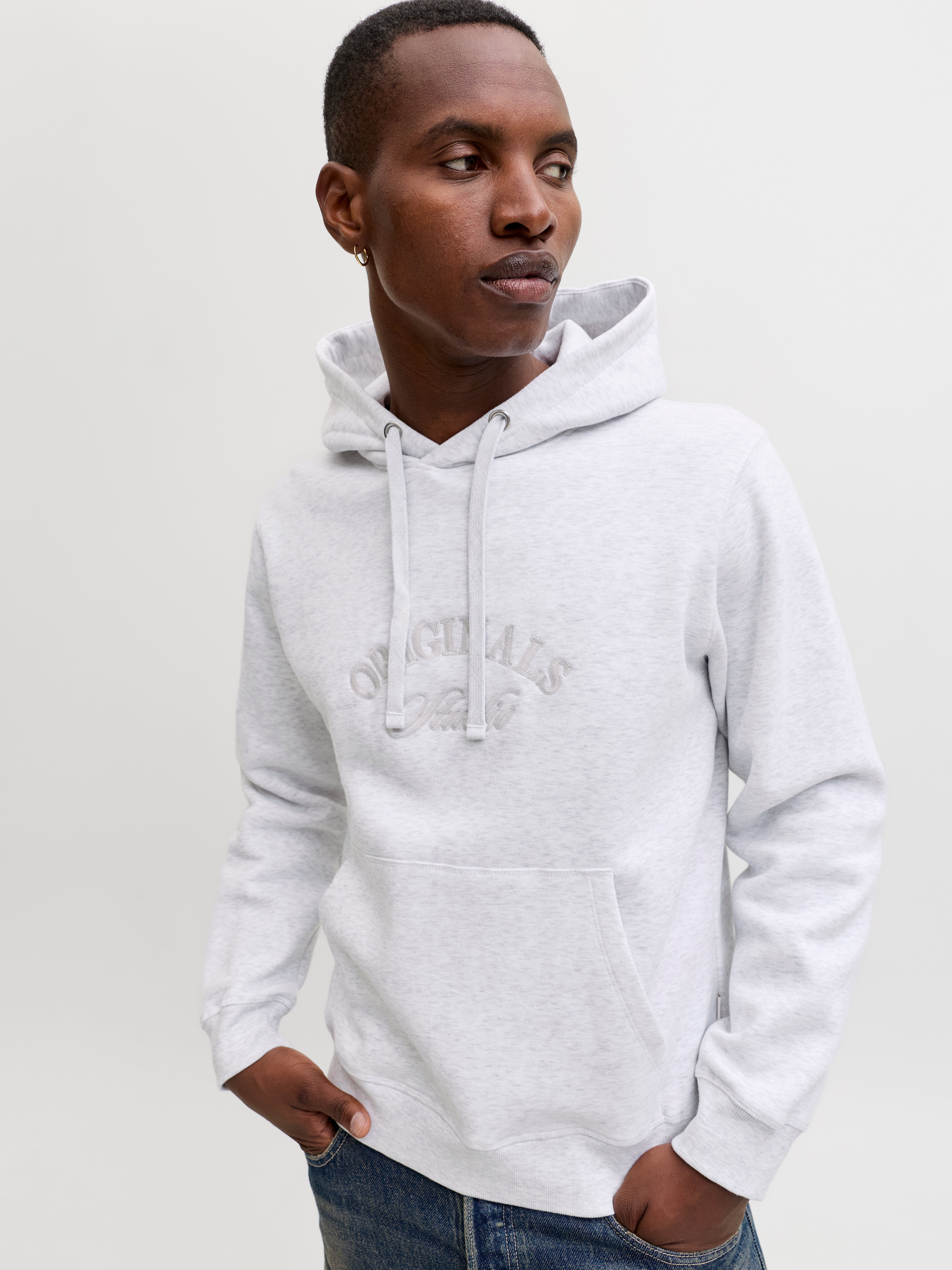 Chandail ouaté à capuchon Coupe décontractée | Jack & Jones