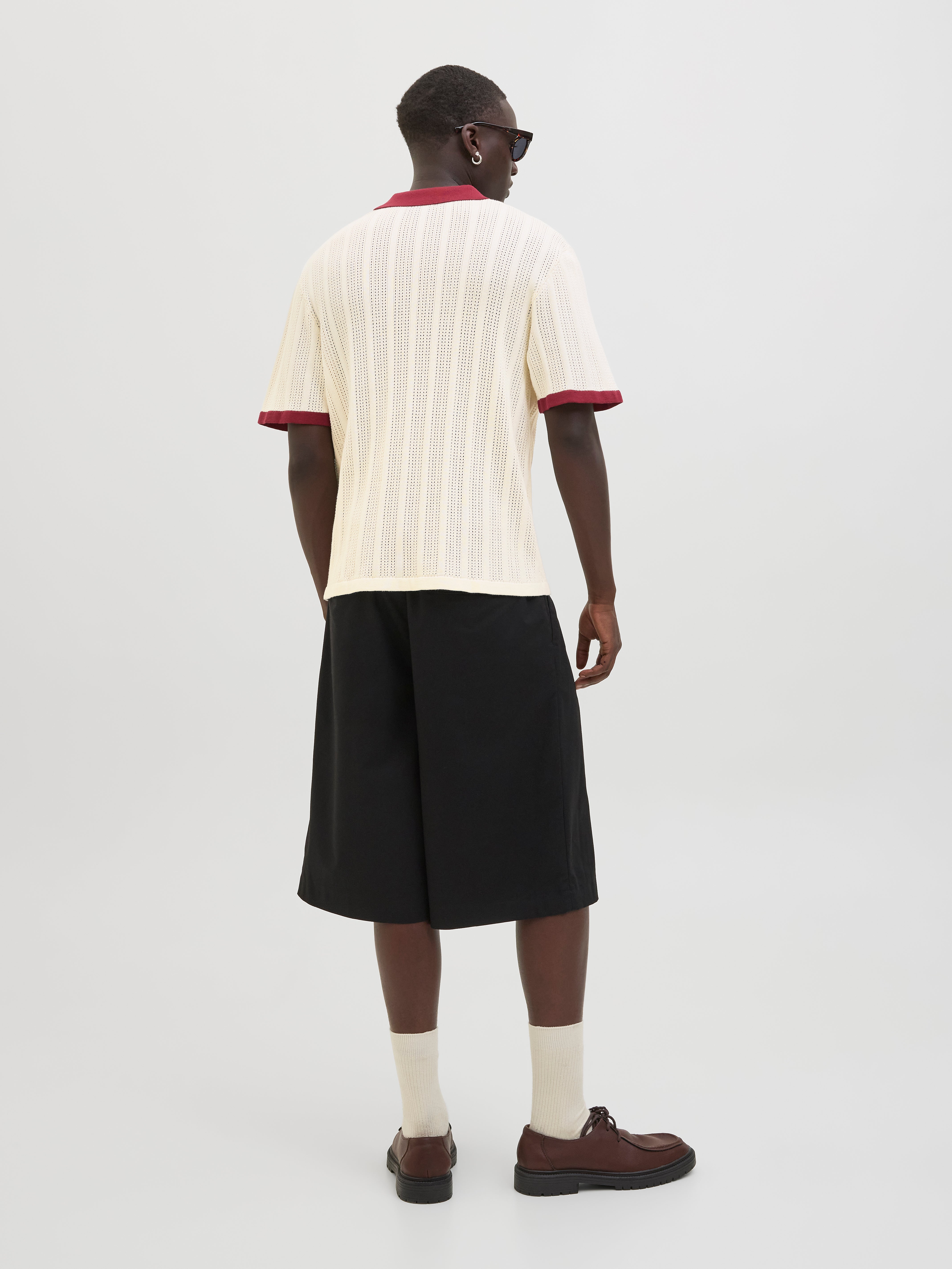 Relaxed Fit Knitted Polo-Shirt | Jack & Jones