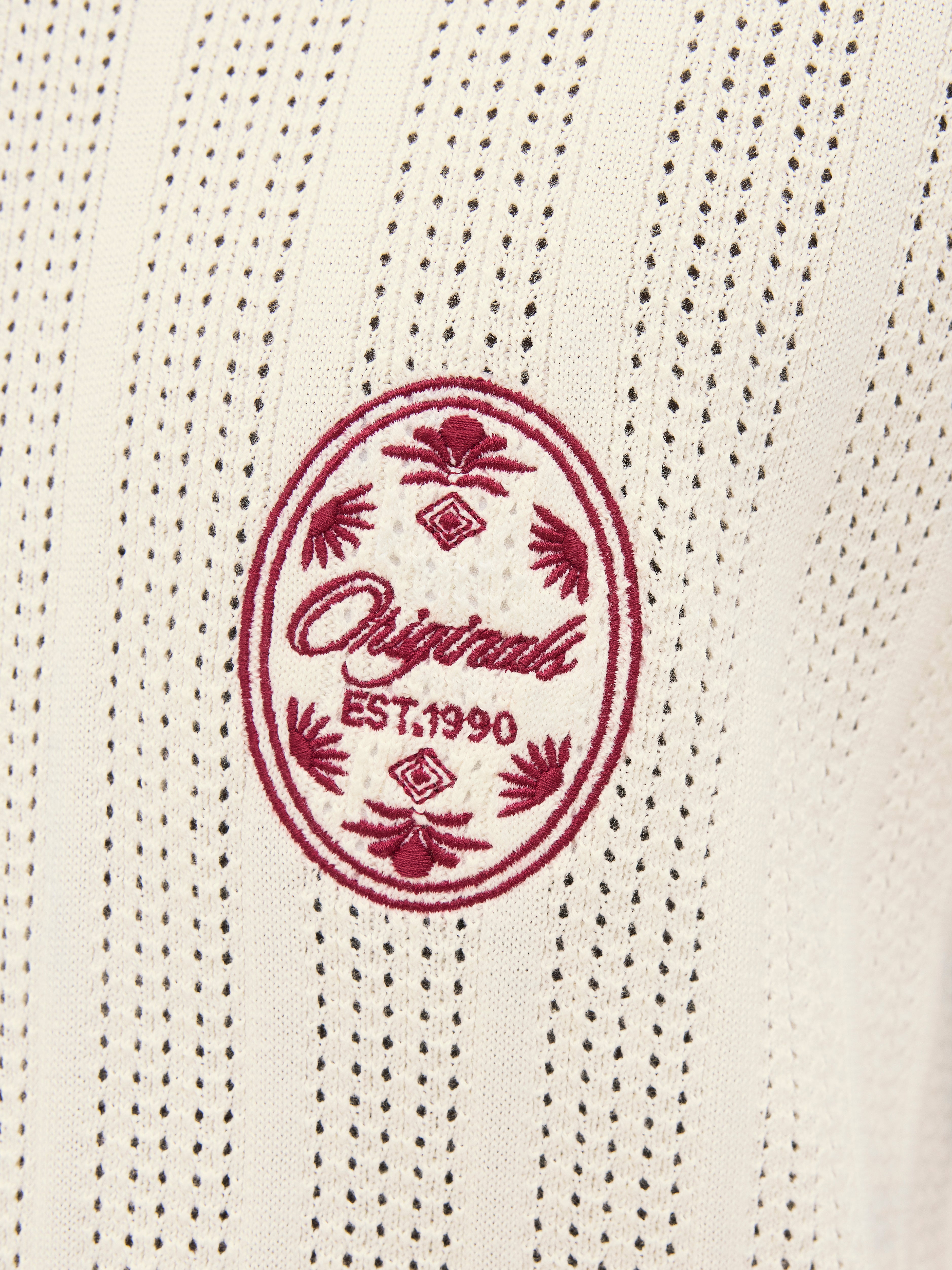 Relaxed Fit Knitted Polo-Shirt | Jack & Jones