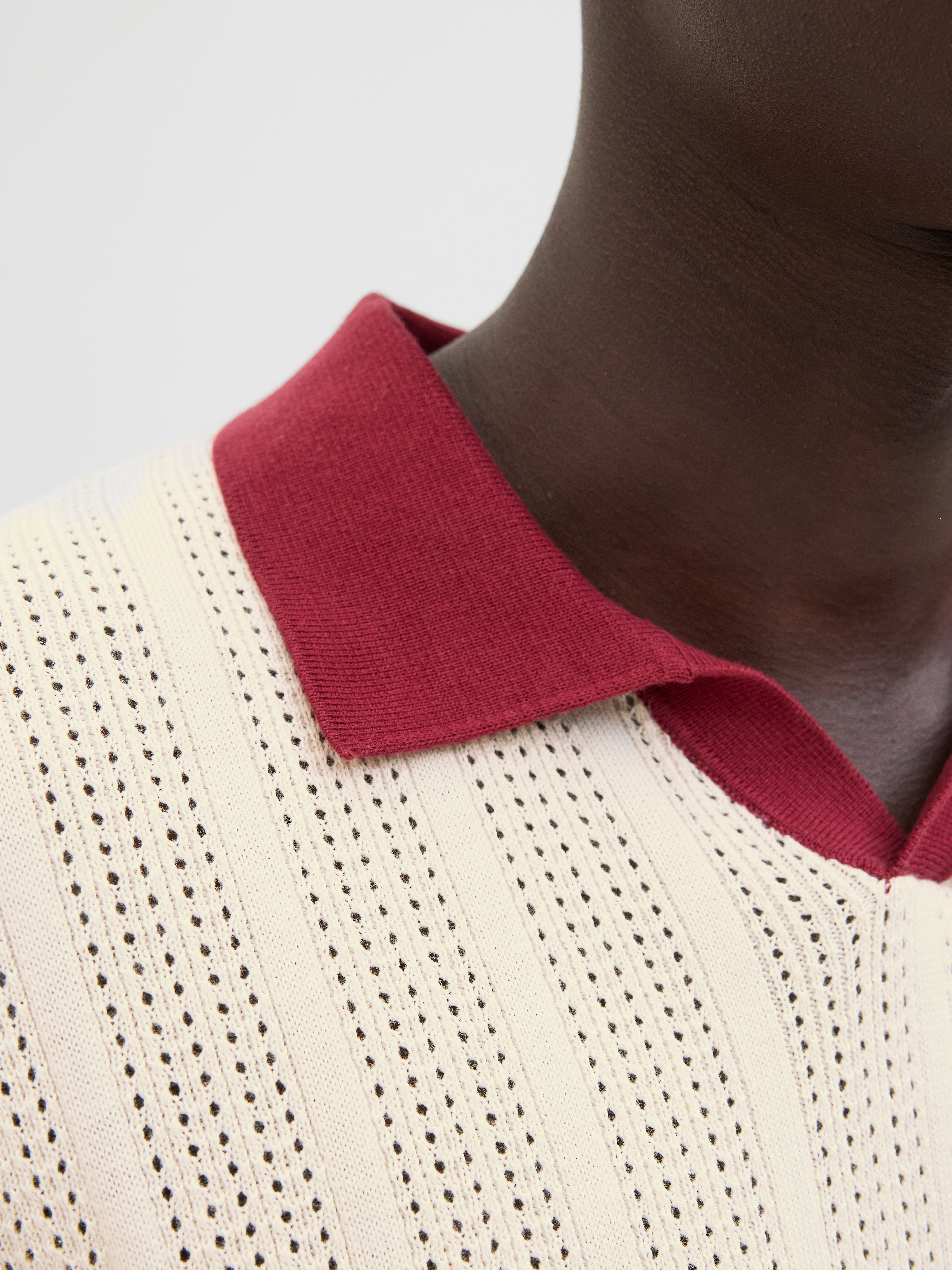 Relaxed Fit Knitted Polo-Shirt | Jack & Jones