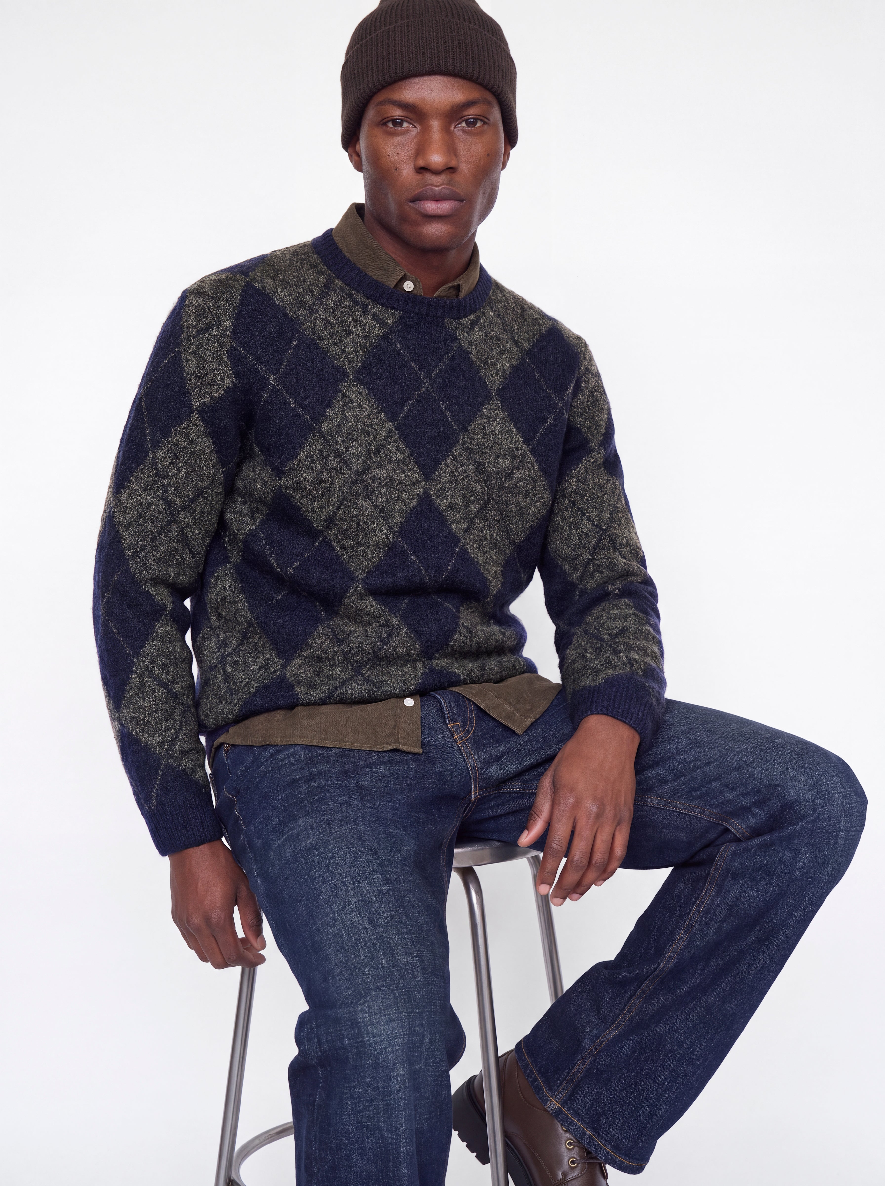 Long Sleeve T-Shirt | Medium Blue | Jack & Jones®