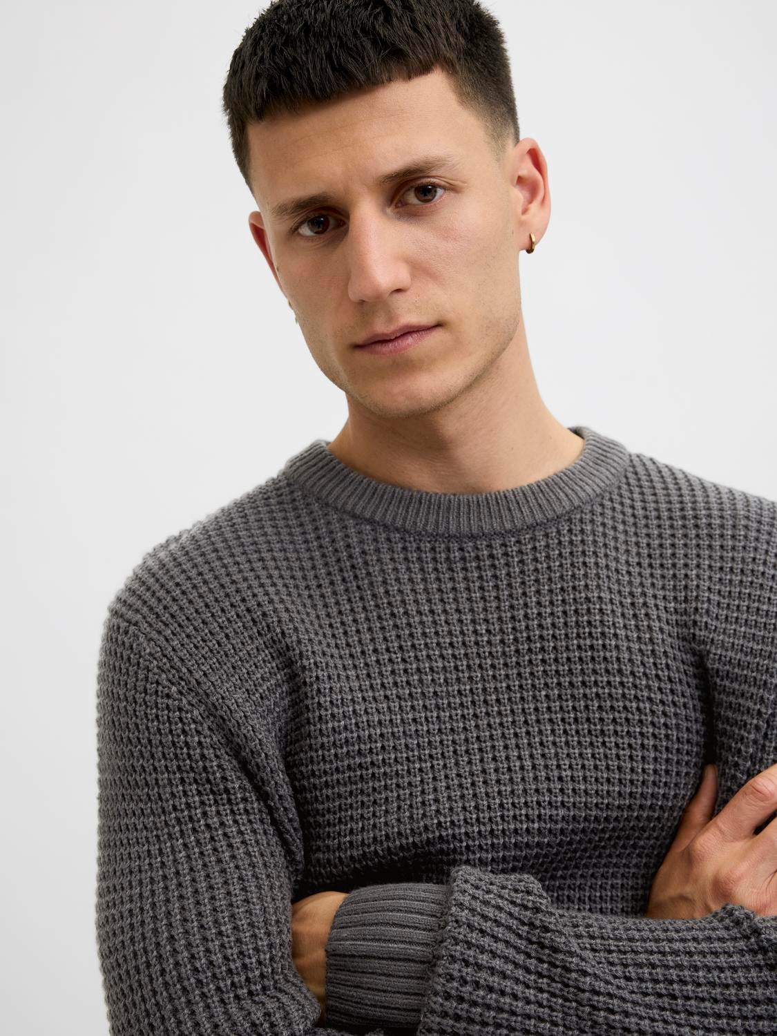 Chandail en tricot Coupe régulière | Jack & Jones