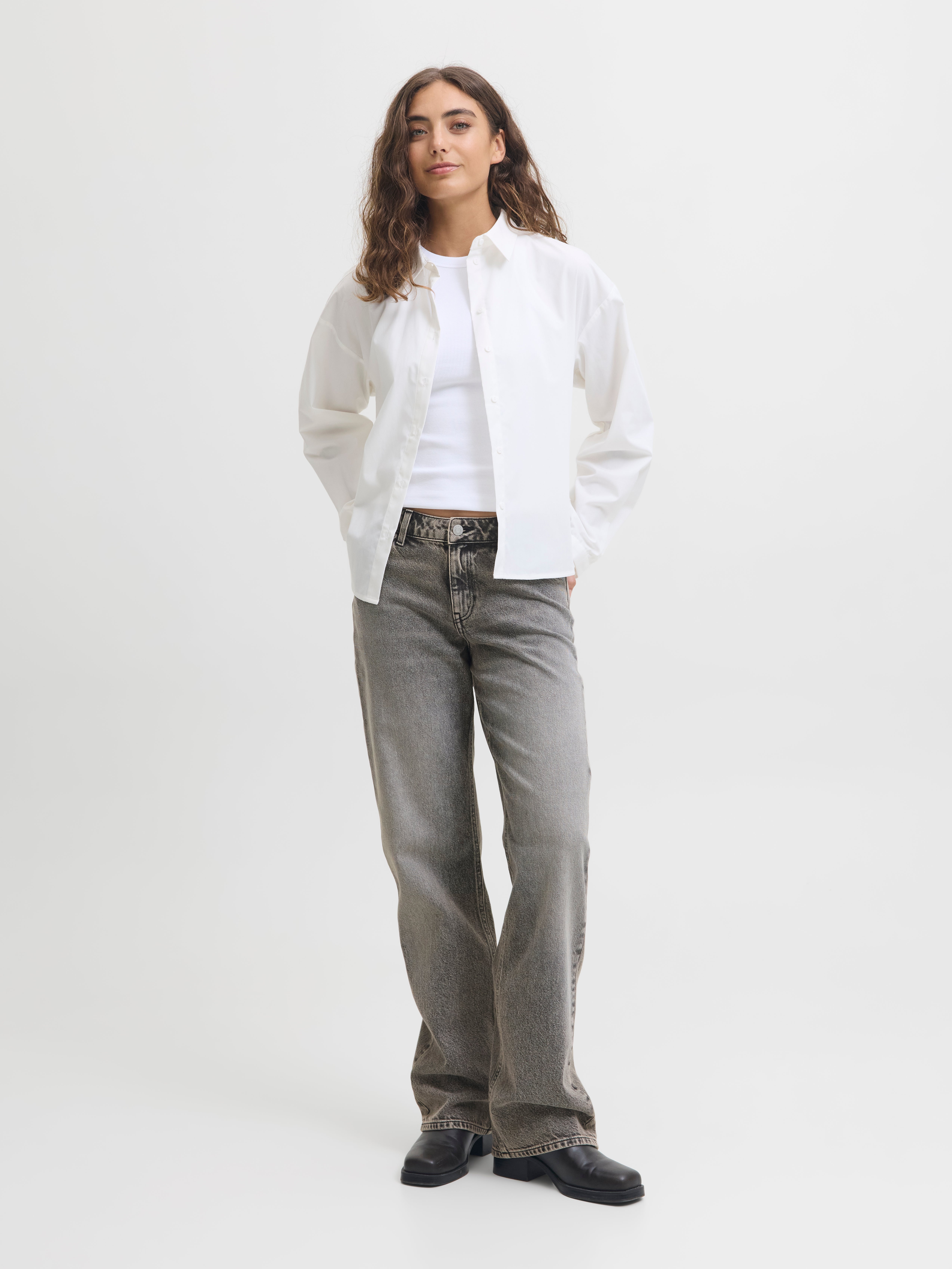 SEVILLE Mid-Rise Loose Fit Jeans | Jack & Jones®