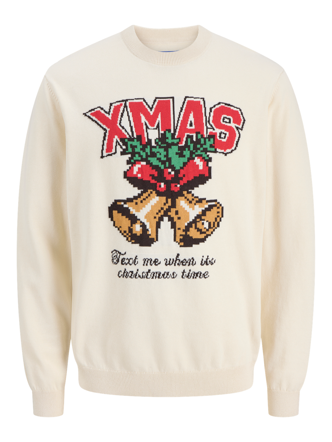 Chandail de Noël en tricot Coupe décontractée | Jack & Jones