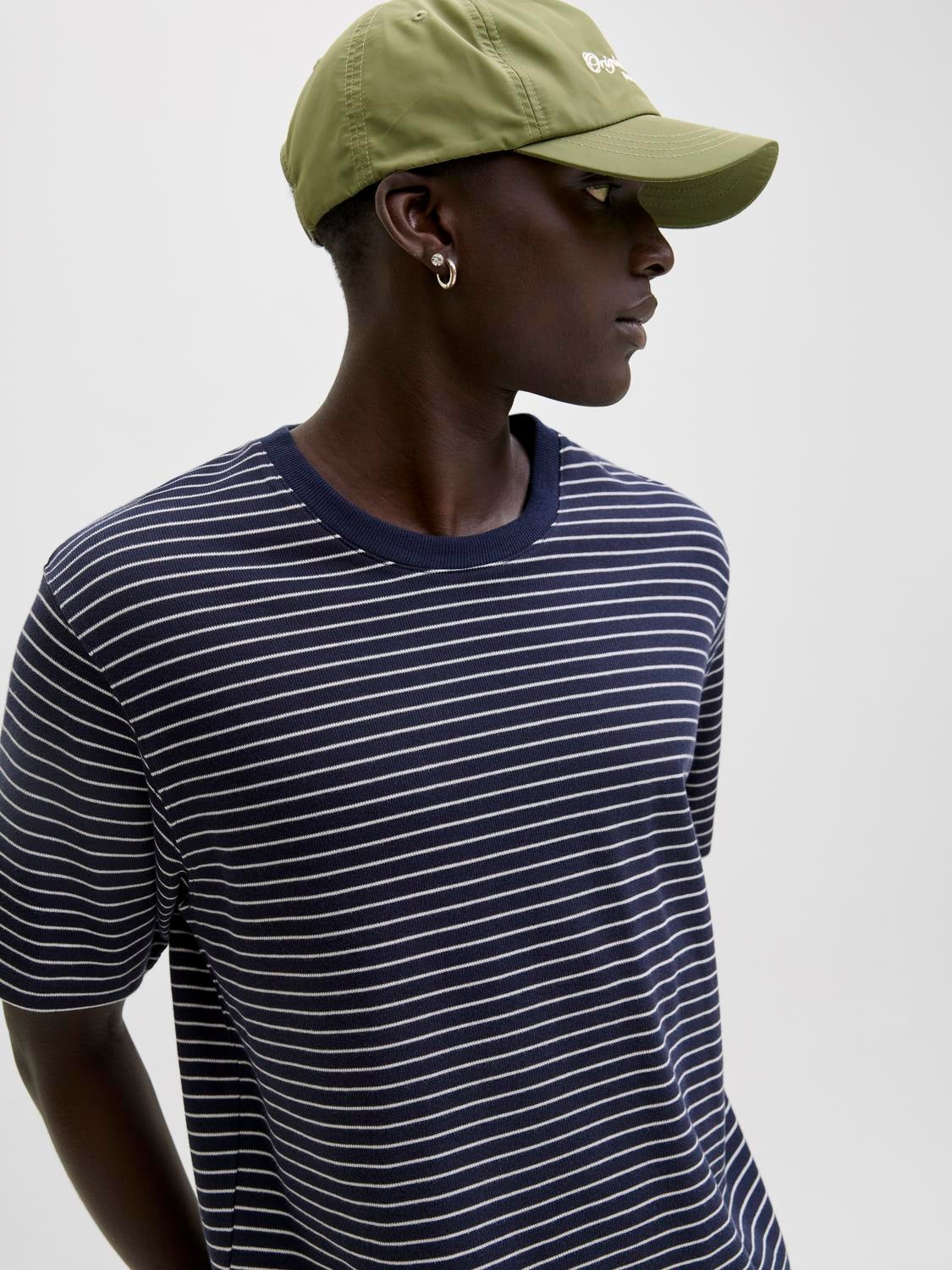 Relaxed Fit Crew neck Set sleeves T-shirt | Jack & Jones®