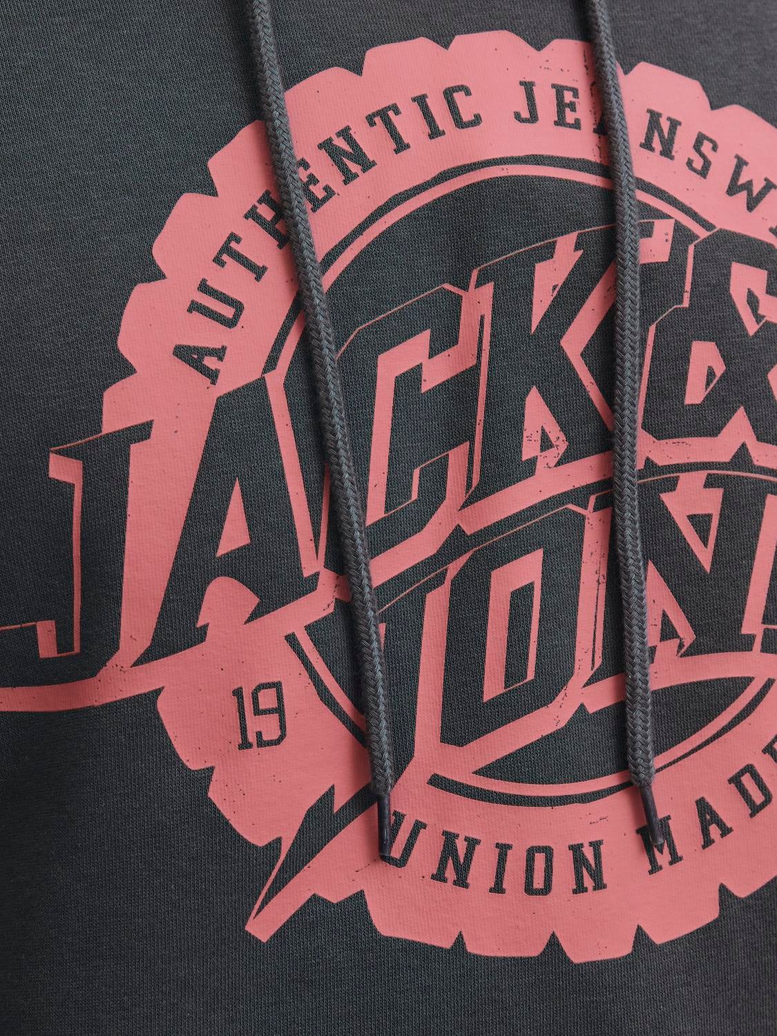 Chandail ouaté à capuchon Coupe régulière | Jack & Jones