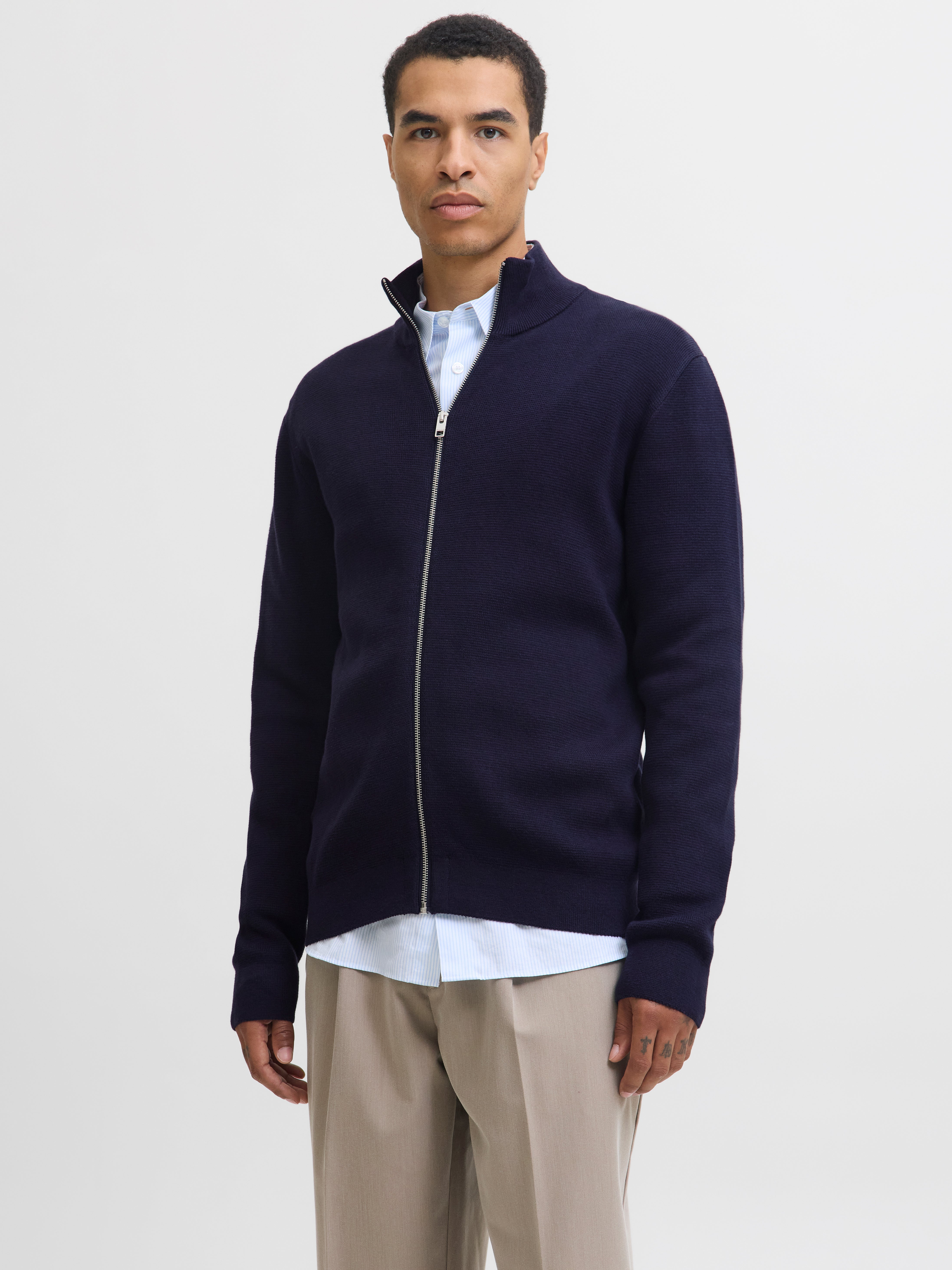 Relaxed Fit Knit Cardigan | Jack & Jones