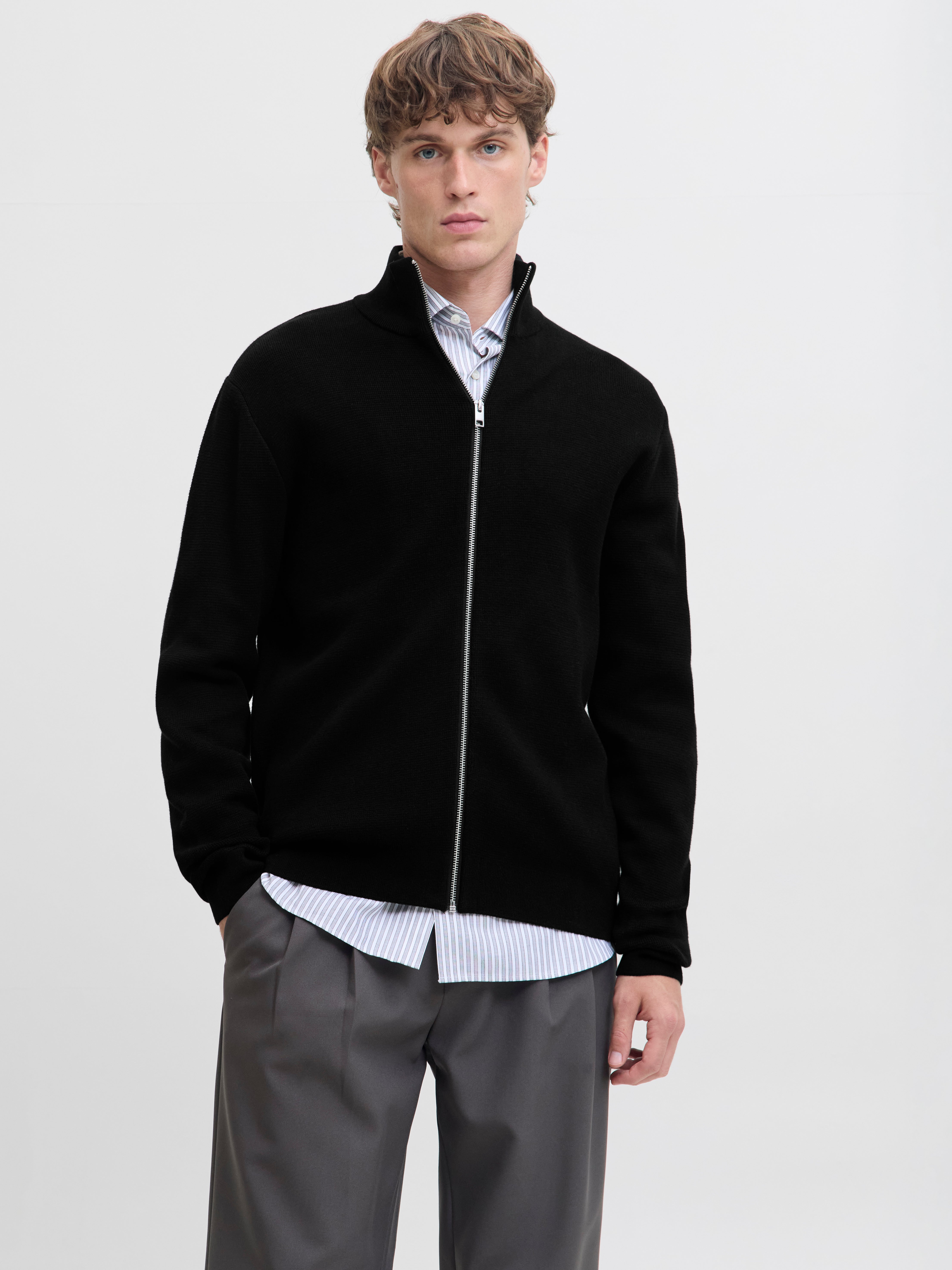 Relaxed Fit Knit Cardigan | Jack & Jones