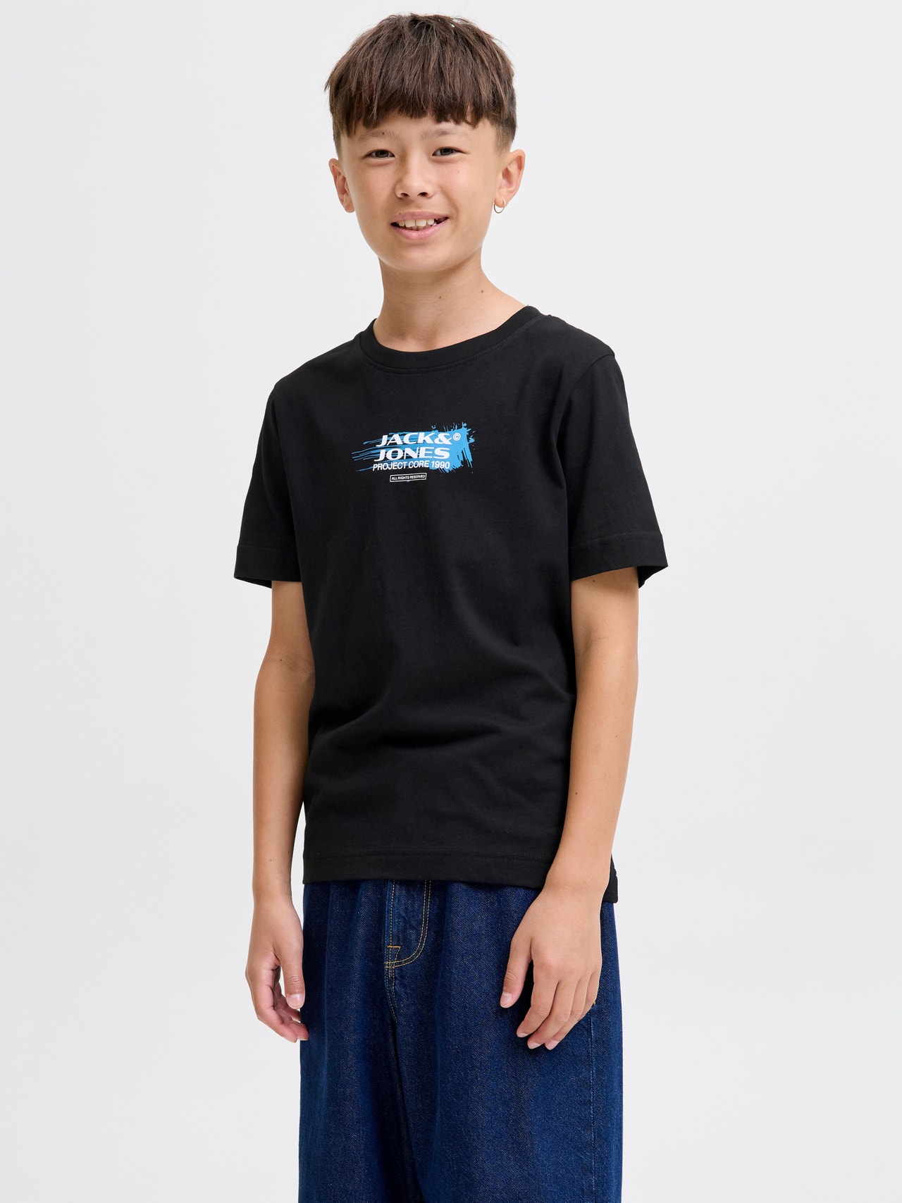 Jack & Jones T-shirt Coupe régulière -Black - 12288425