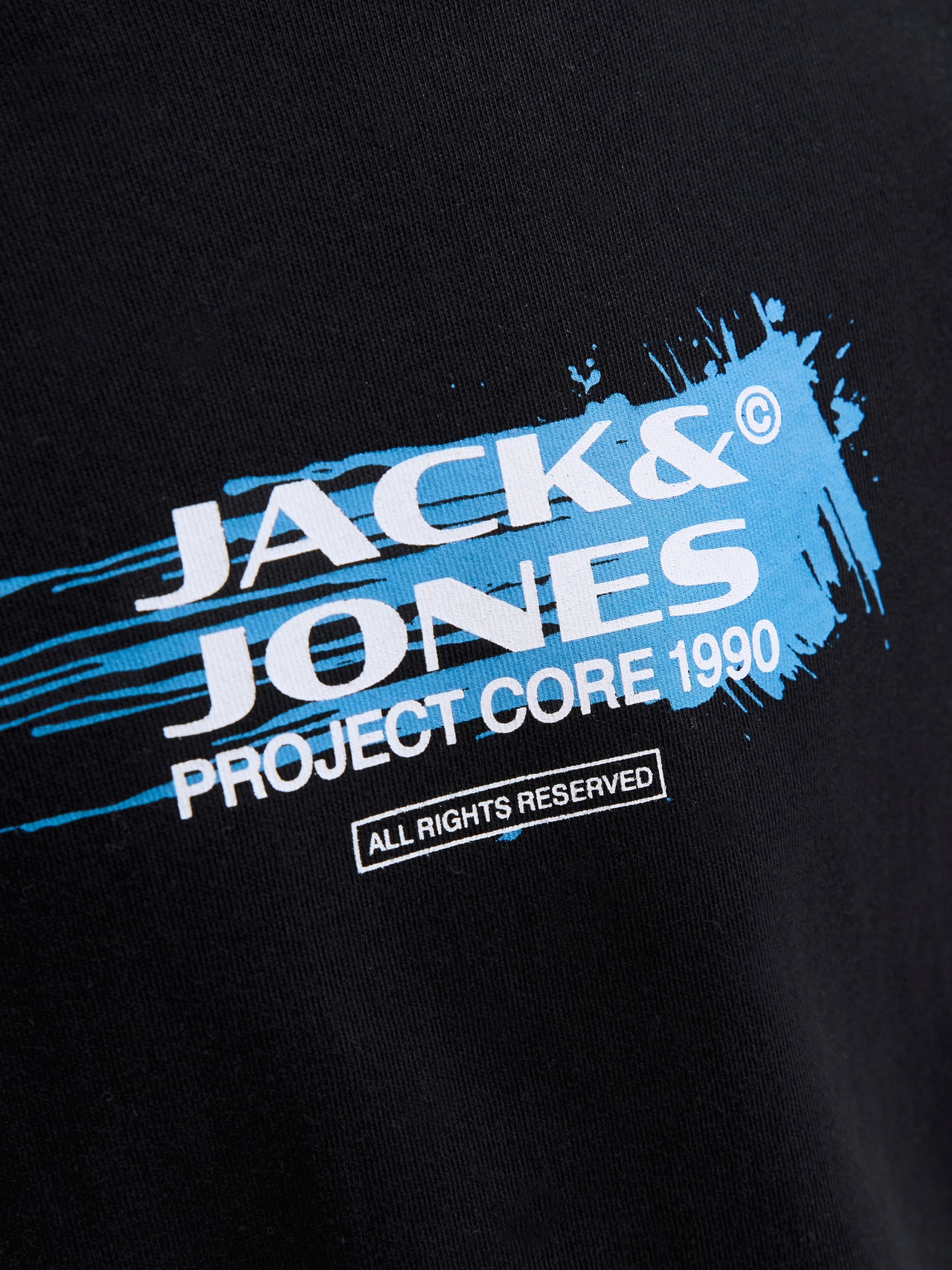 Jack & Jones T-shirt Coupe régulière -Black - 12288425