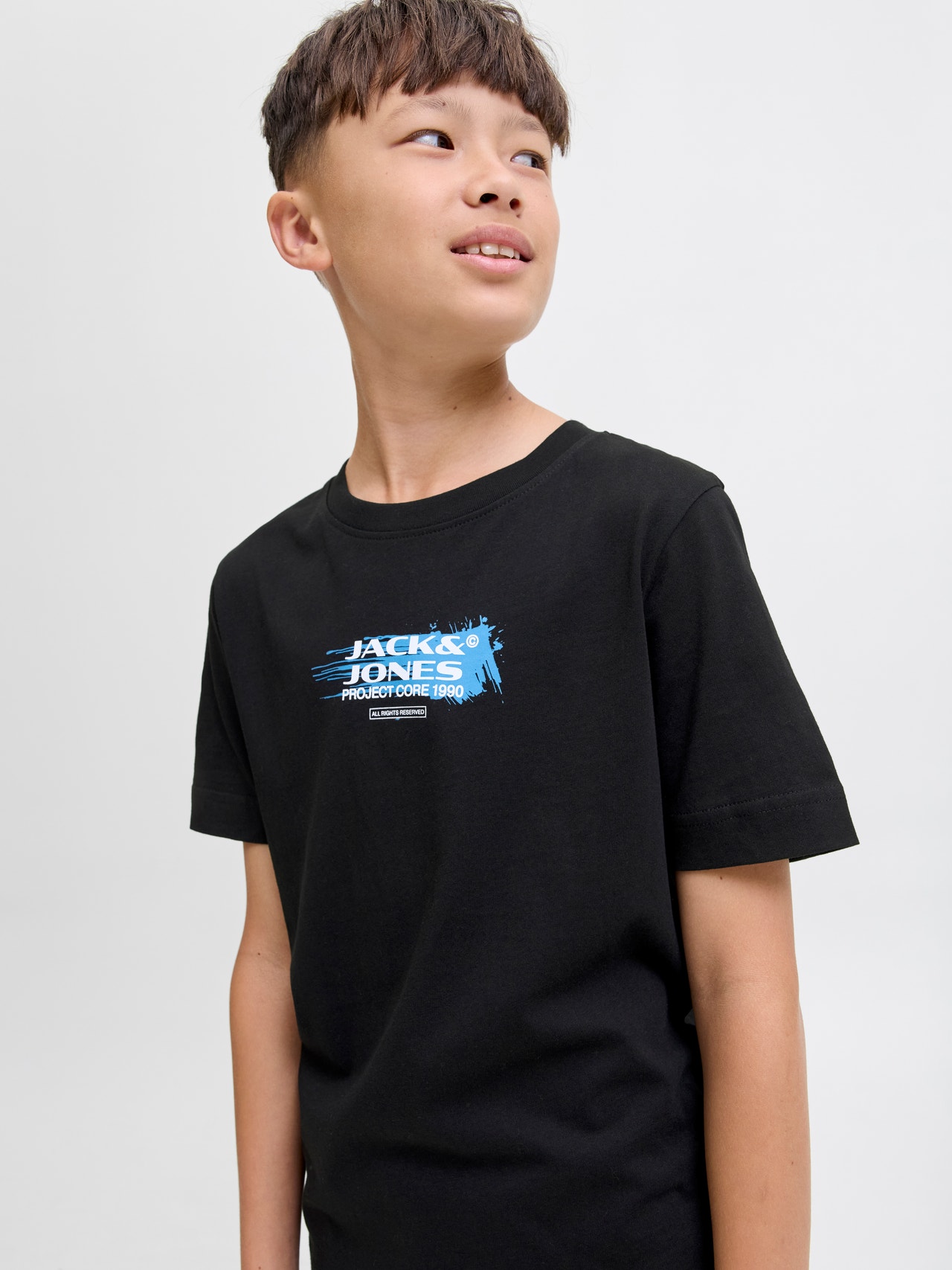 Jack & Jones T-shirt Coupe régulière -Black - 12288425