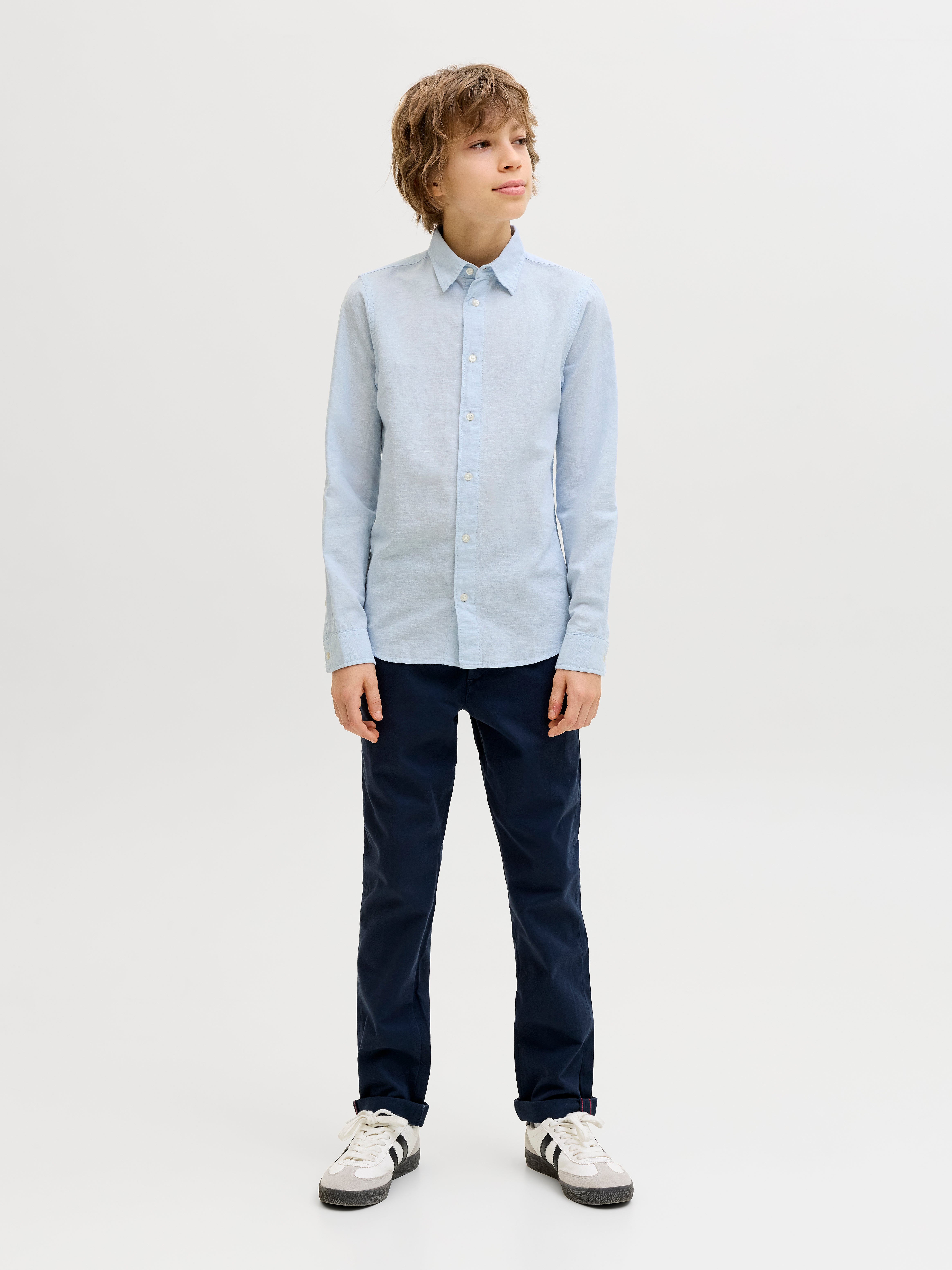 Regular Fit Linen-Blend Shirt | Jack & Jones