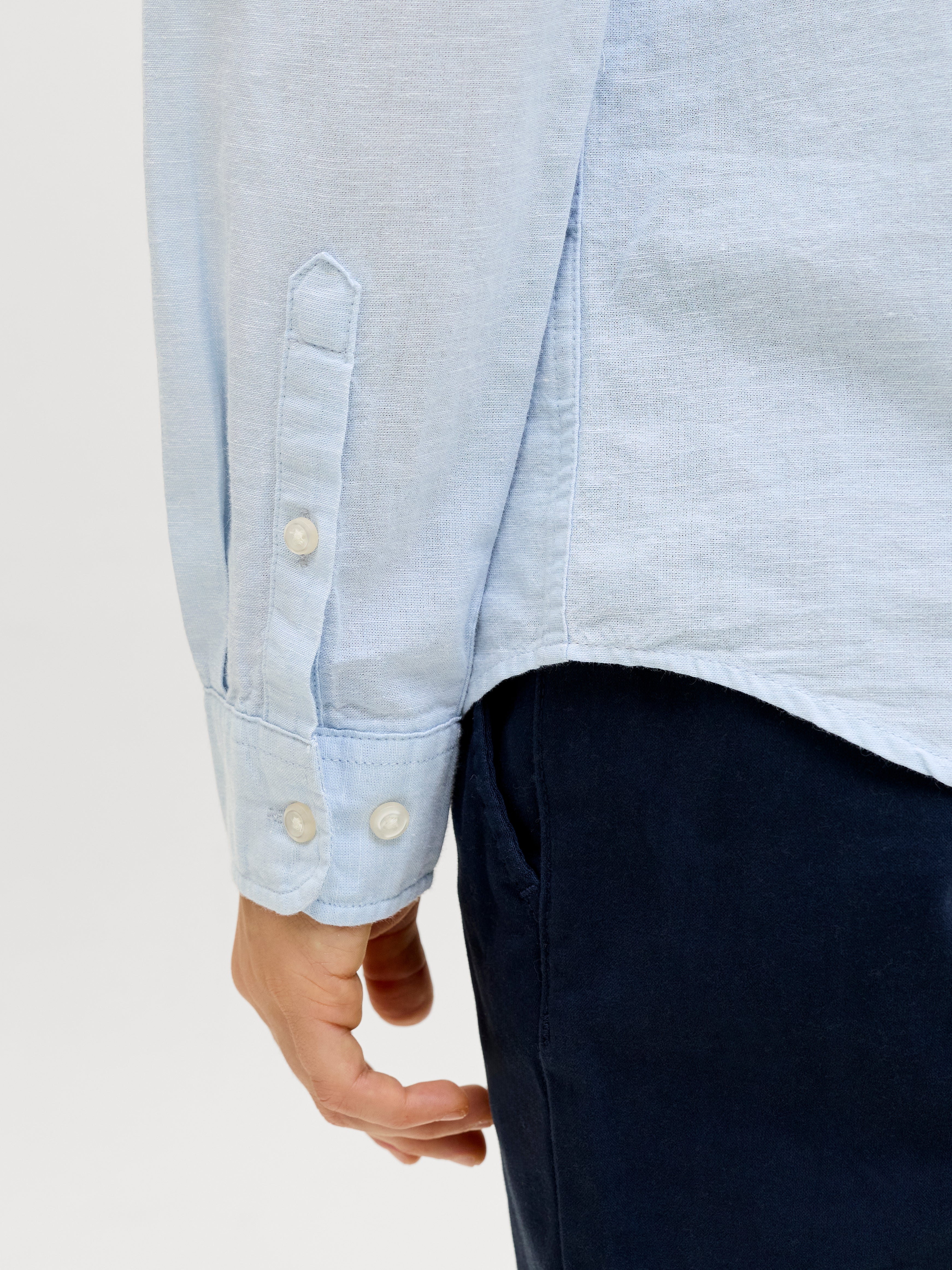 Regular Fit Linen-Blend Shirt | Jack & Jones