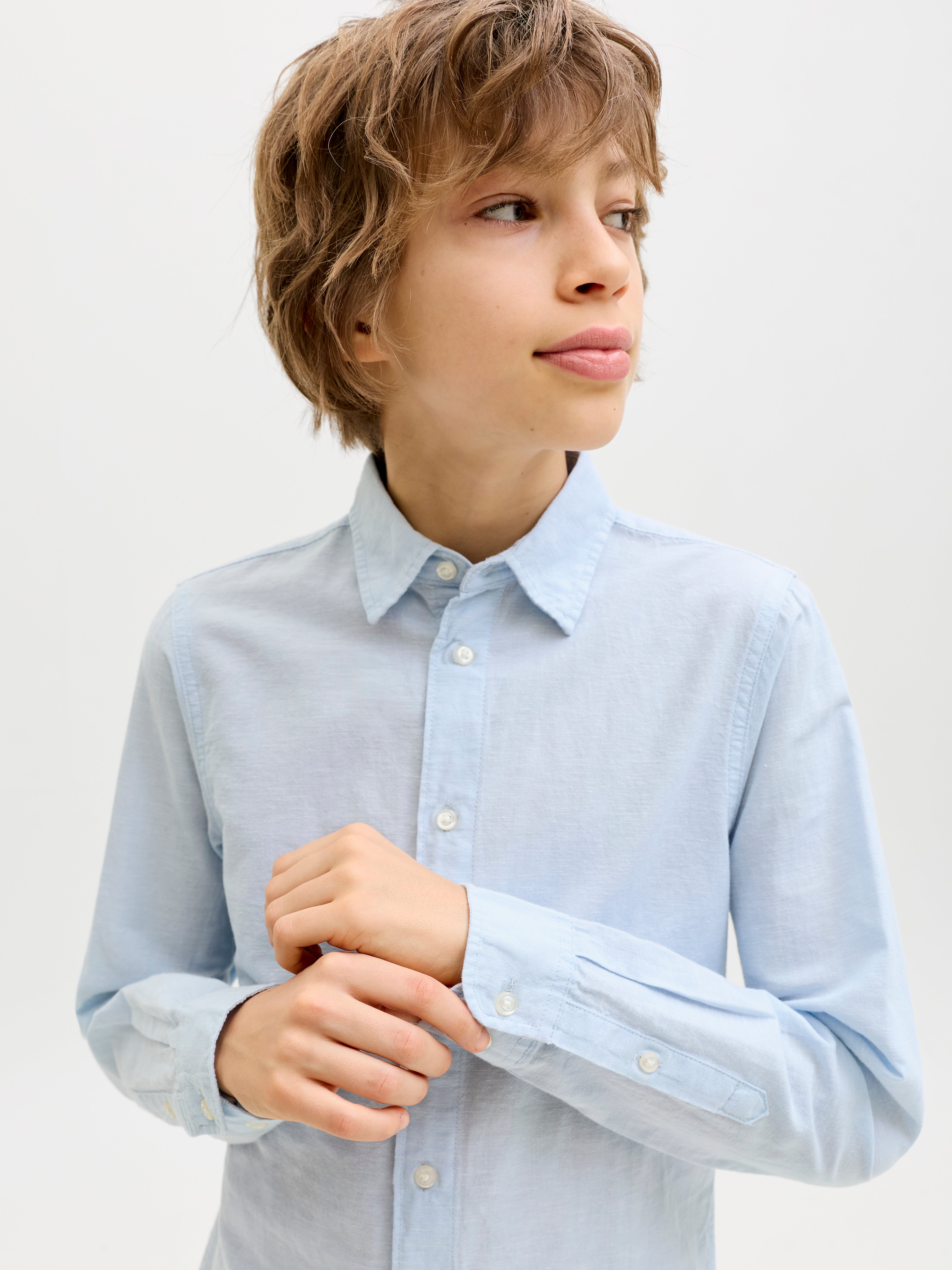 Regular Fit Linen-Blend Shirt | Jack & Jones