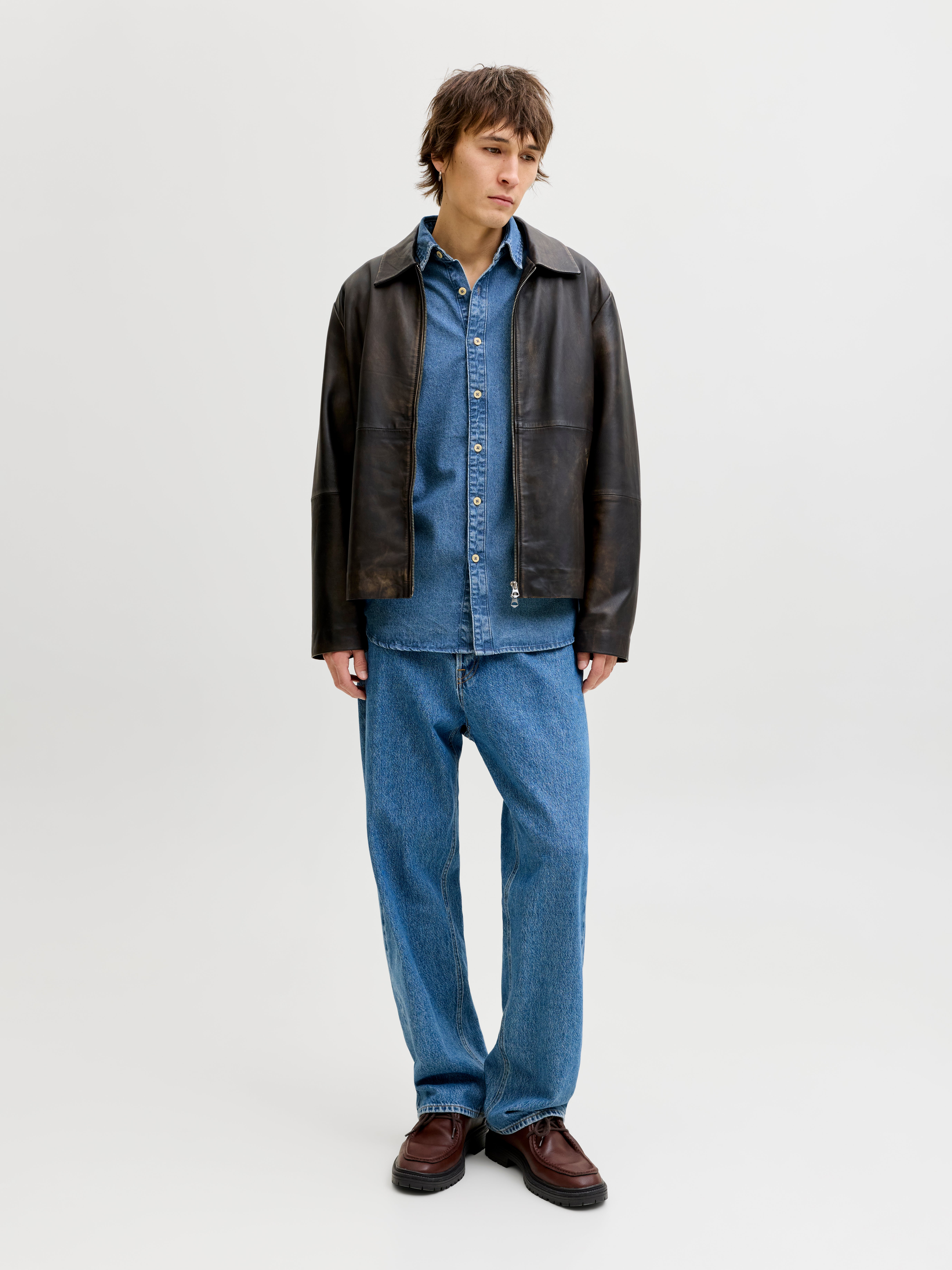 Chemise en denim Coupe ajustée | Jack & Jones
