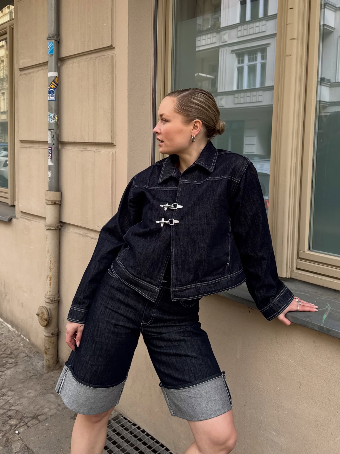 Wide Leg Fit 5-Pocket Shorts | Jack & Jones®