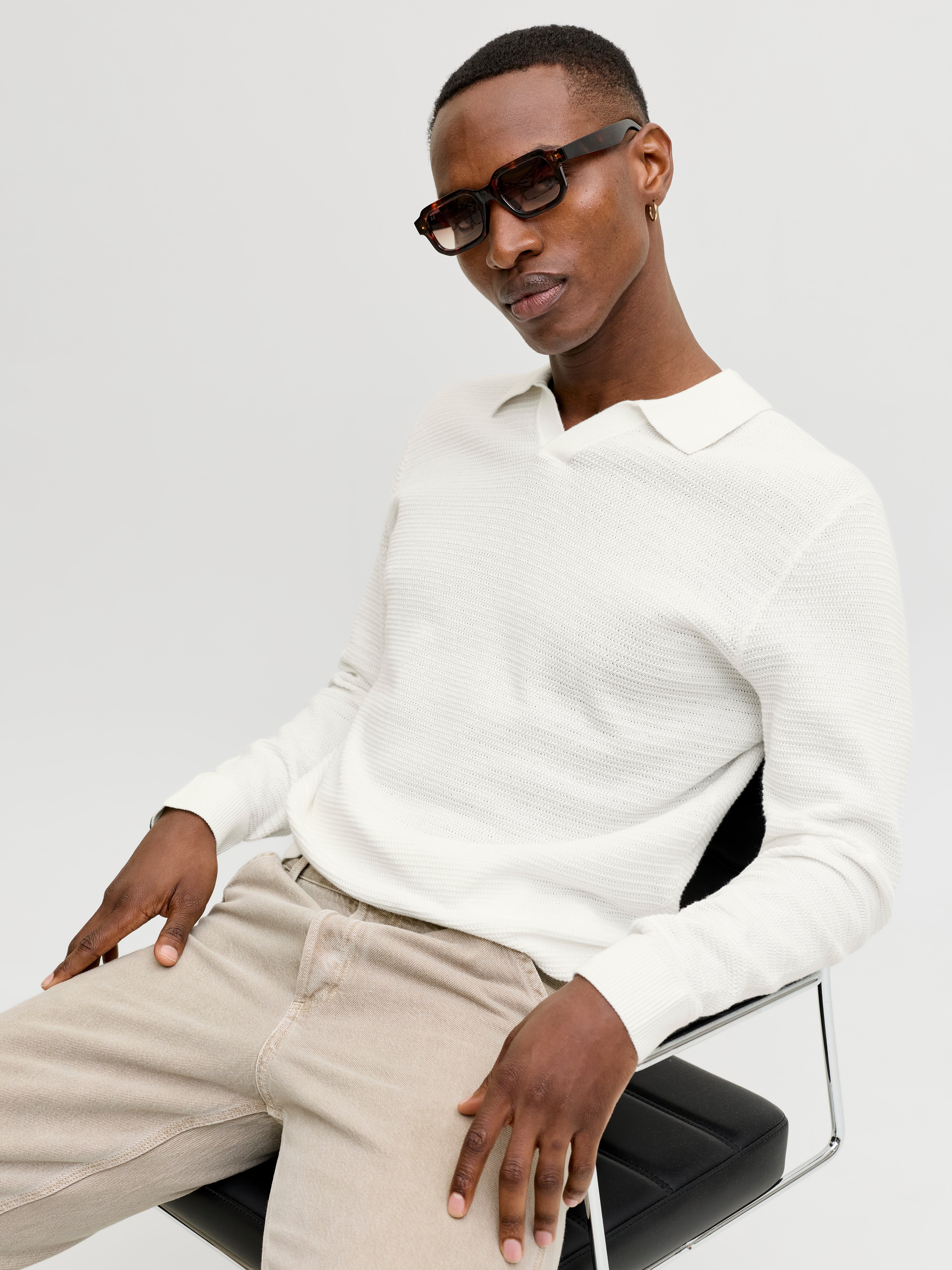 Regular Fit Knitted Polo-Shirt | Jack & Jones