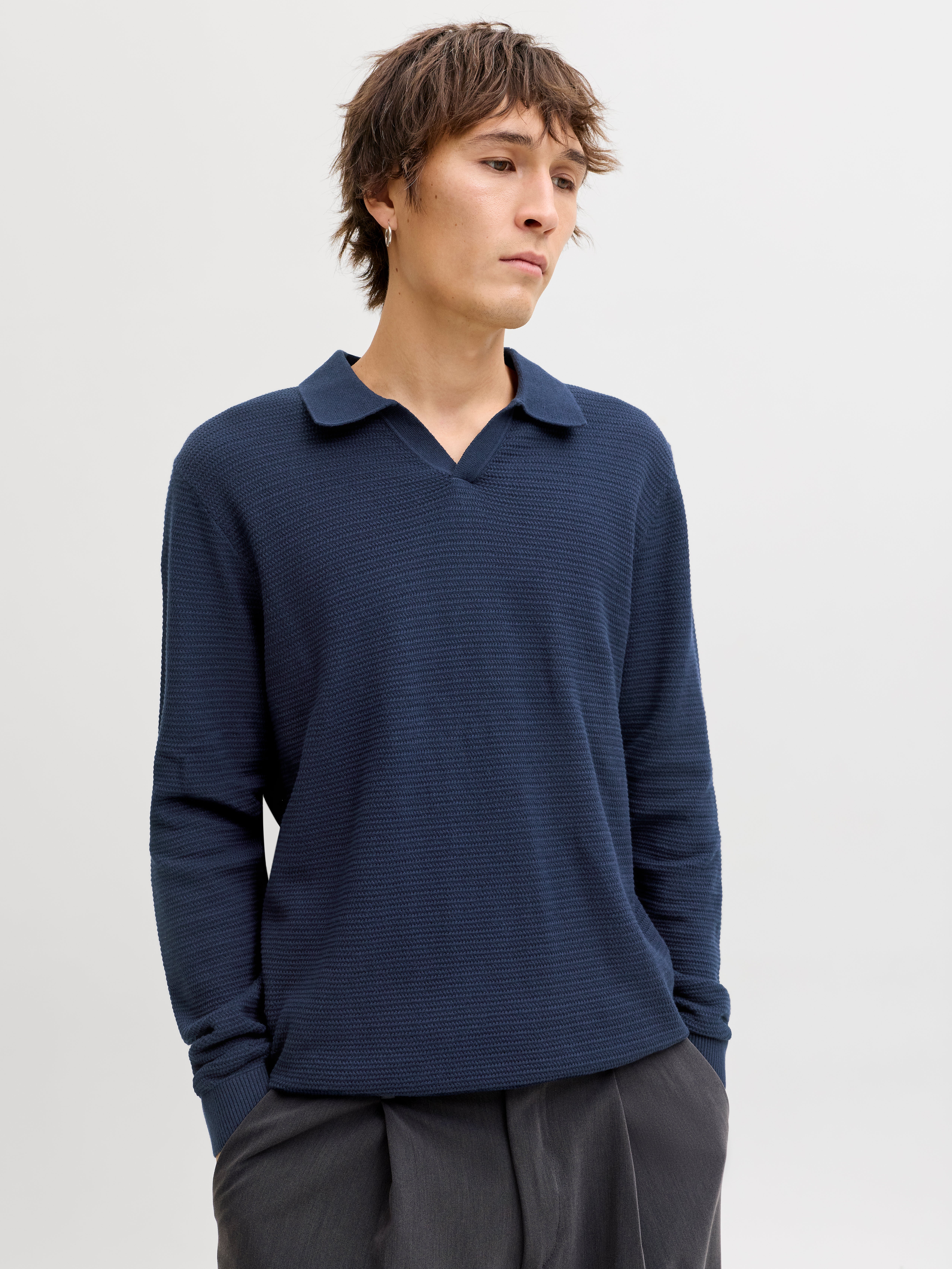 Regular Fit Knitted Polo-Shirt | Jack & Jones®