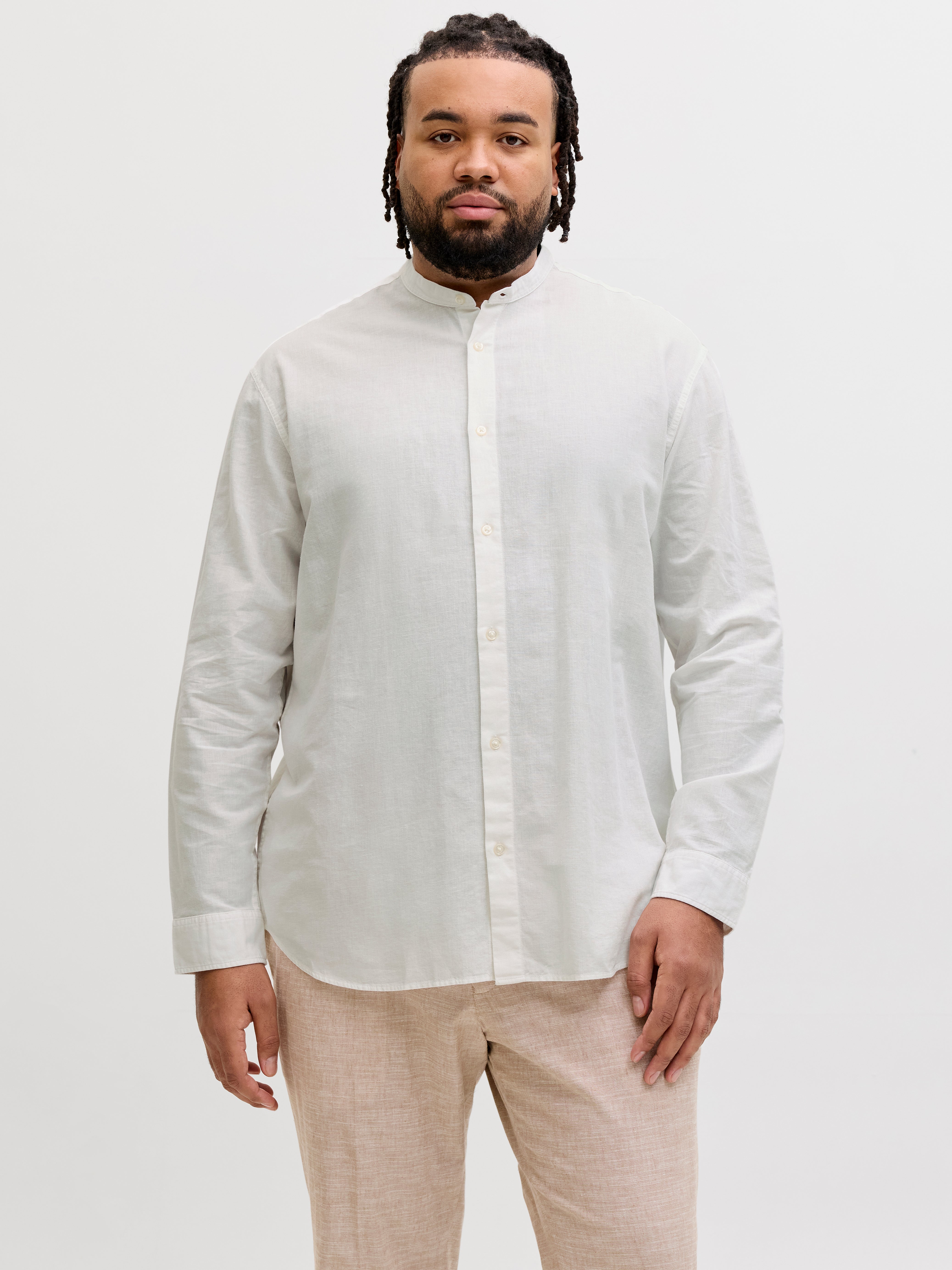 Regular Fit Linen-Blend Shirt | Jack & Jones®