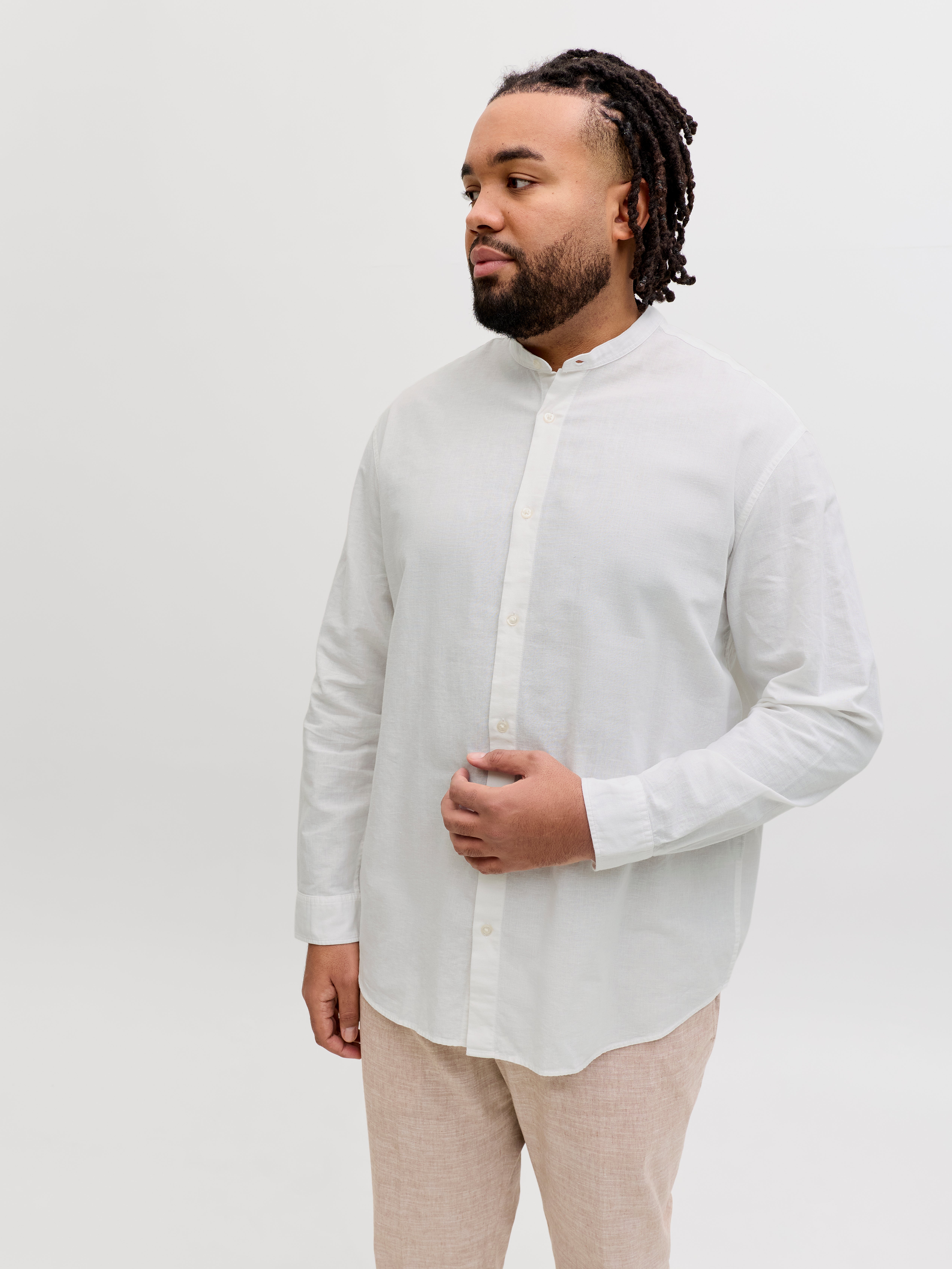 Regular Fit Linen-Blend Shirt | Jack & Jones®