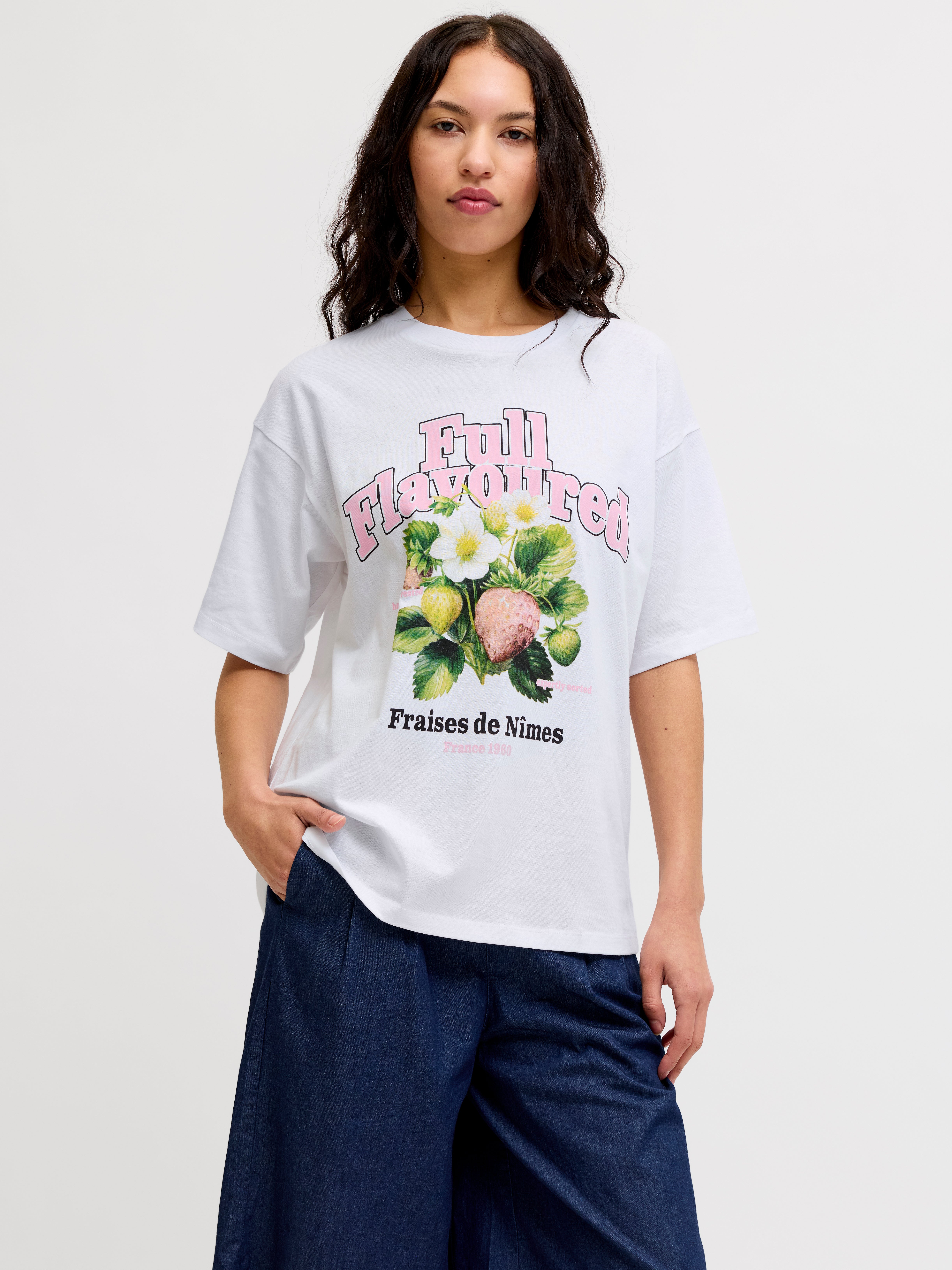 Jjxx Jxandrea Loose Ss Cropped Tee Jrs Noos - T-shirt Donna Jjxx Jxandrea Loose Ss Cropped Tee Jrs Noos - T-shirt Donna
