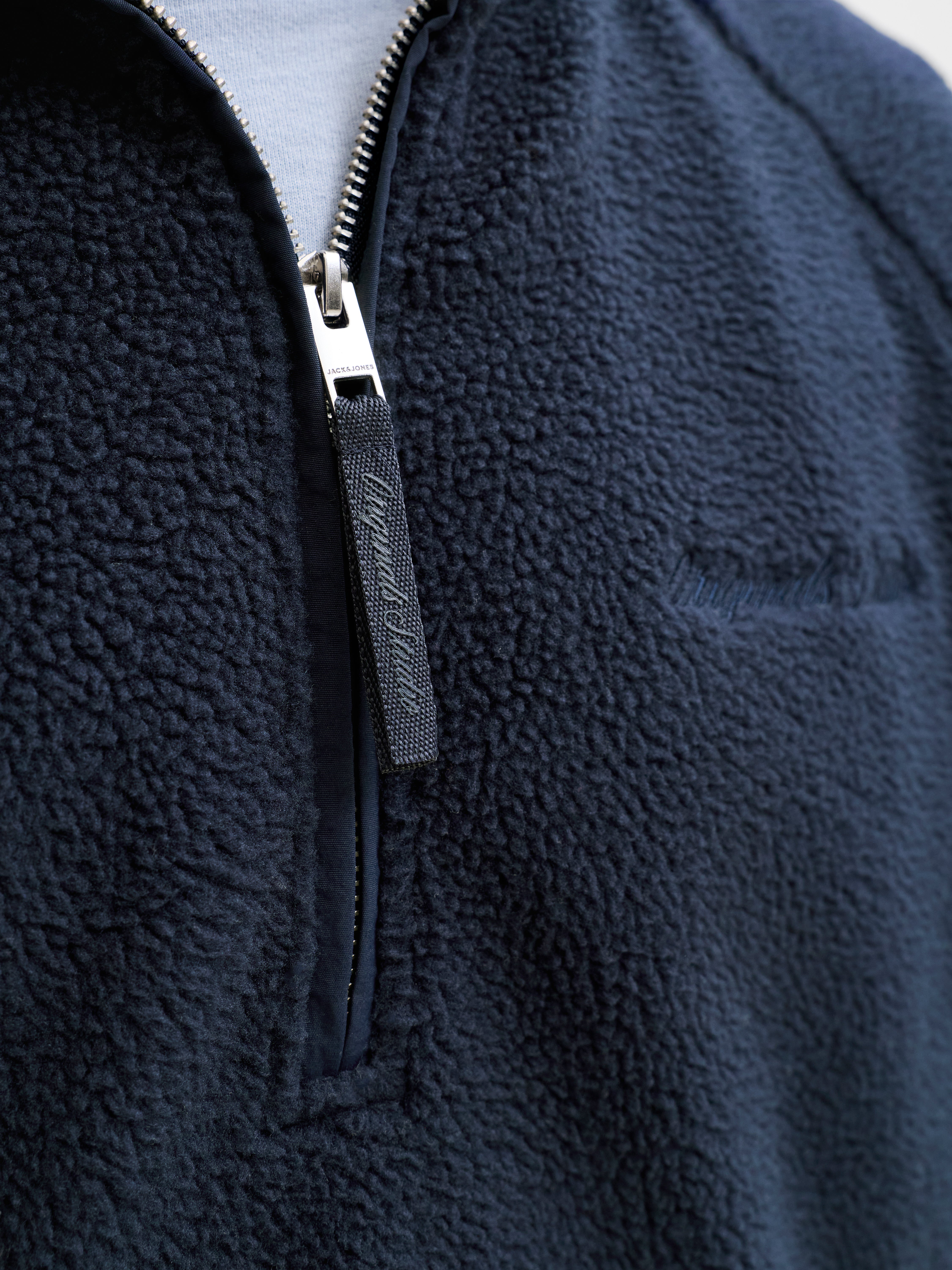 Chandail ouaté en tissu polaire Coupe décontractée | Jack & Jones