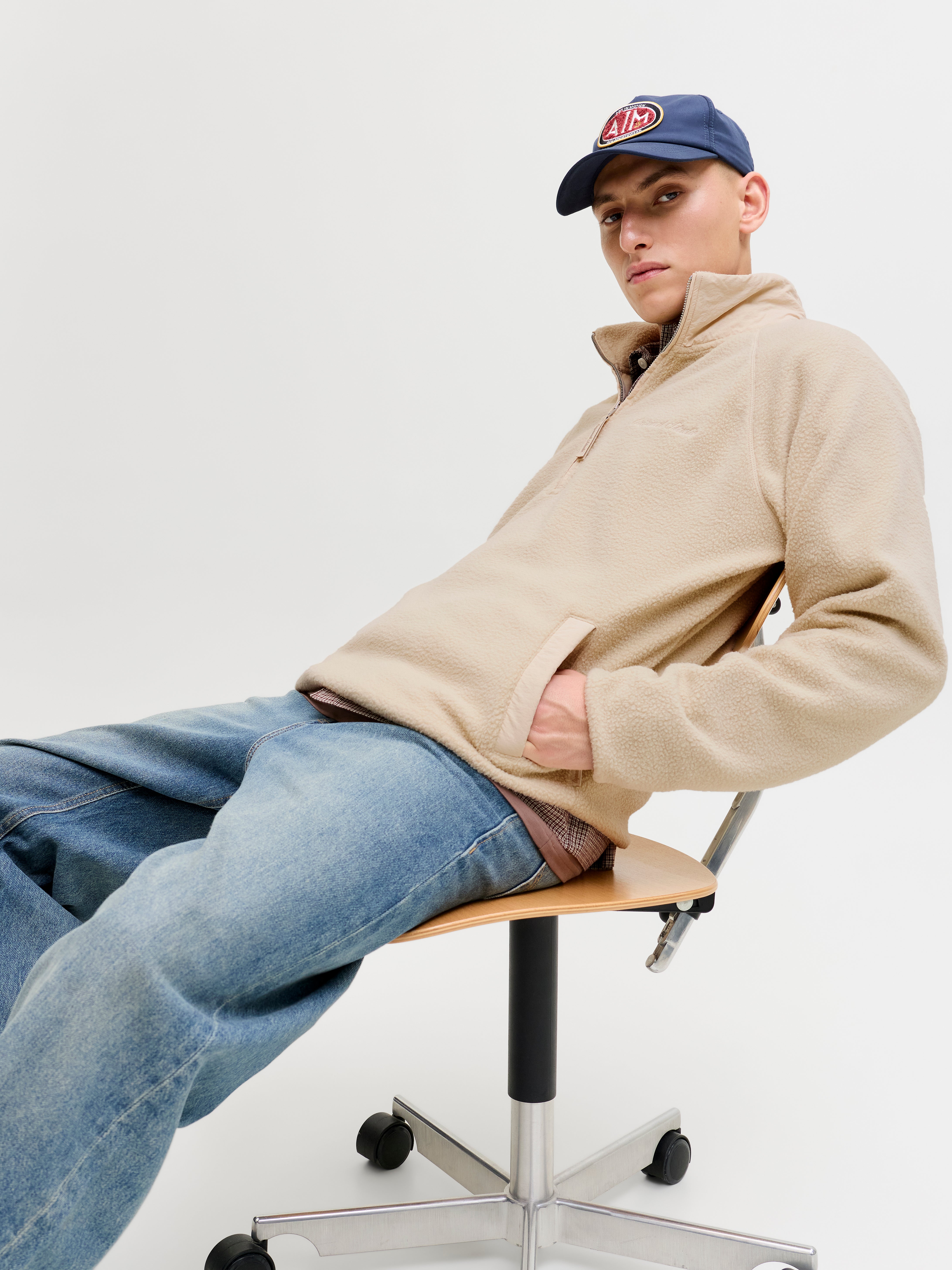 Relaxed Fit Fleece sweatshirt | Jack & Jones